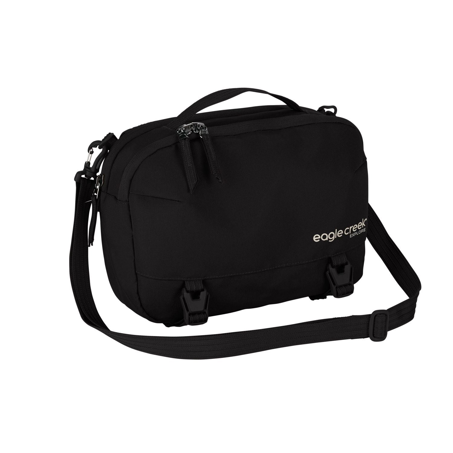 Eagle Creek Explore Mini Messenger Bag (Black)