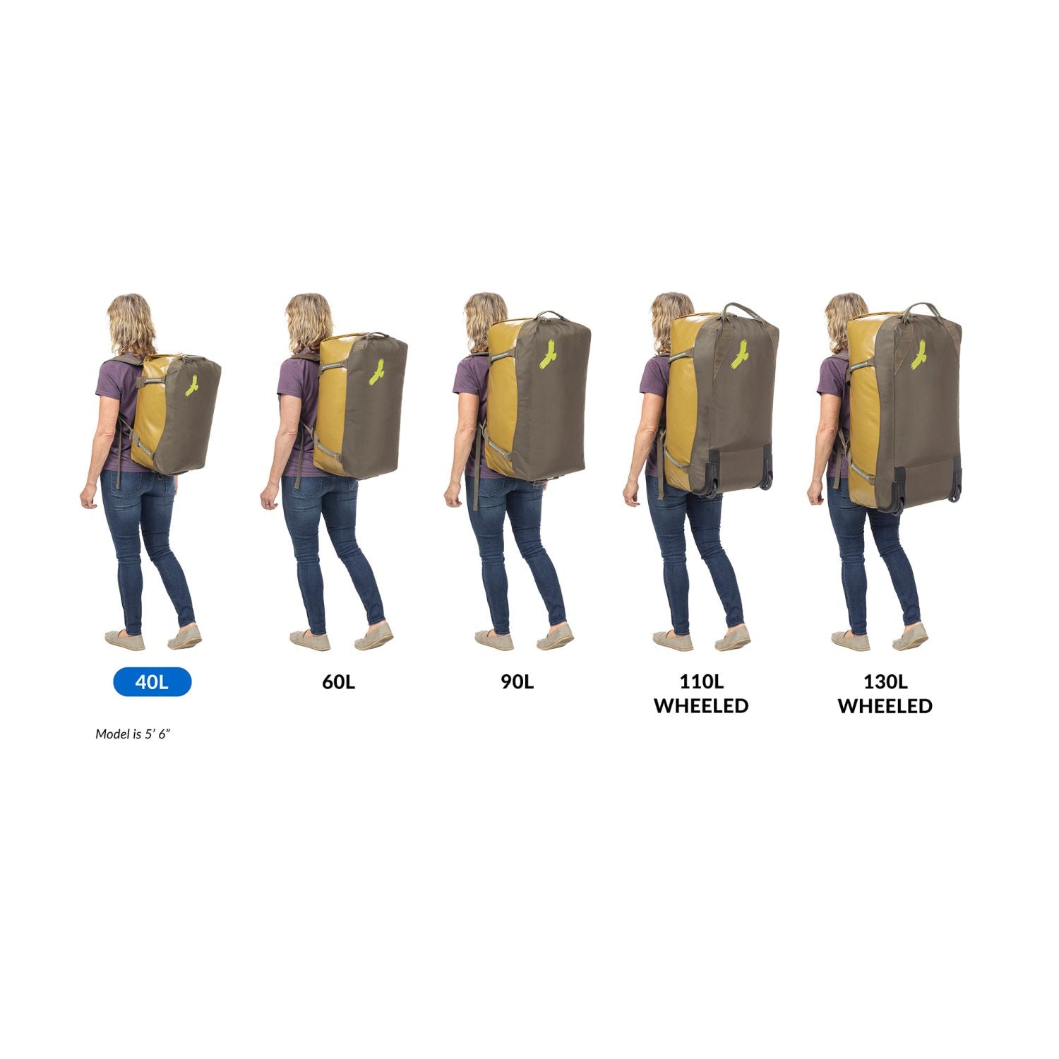 Eagle Creek Migrate Duffel 40L (Midnight Black)