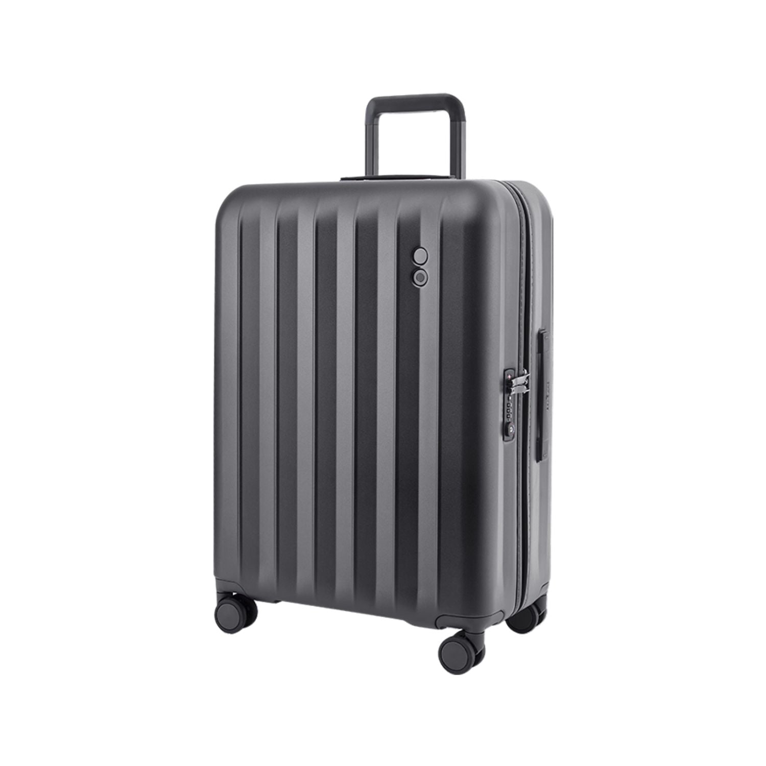 Echolac Amos 20" Carry On Luggage Expandable Upright (Black)