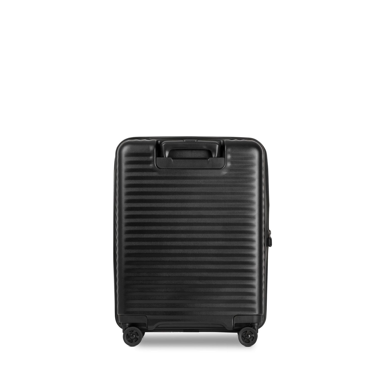 Echolac Celestra 20" Carry On Upright Luggage With Front Access Opening (Black)