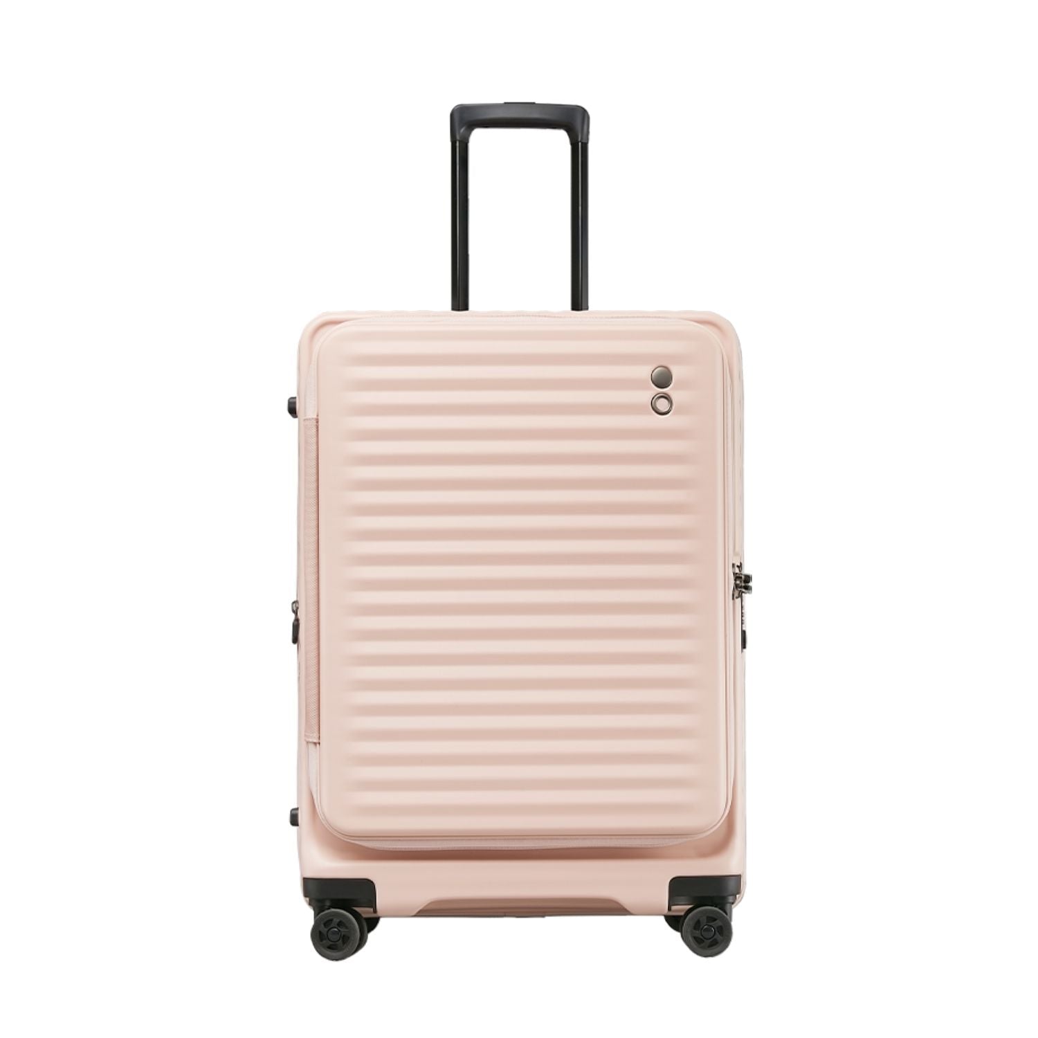 Echolac Amos 20" Carry On Luggage Expandable Upright (Black)