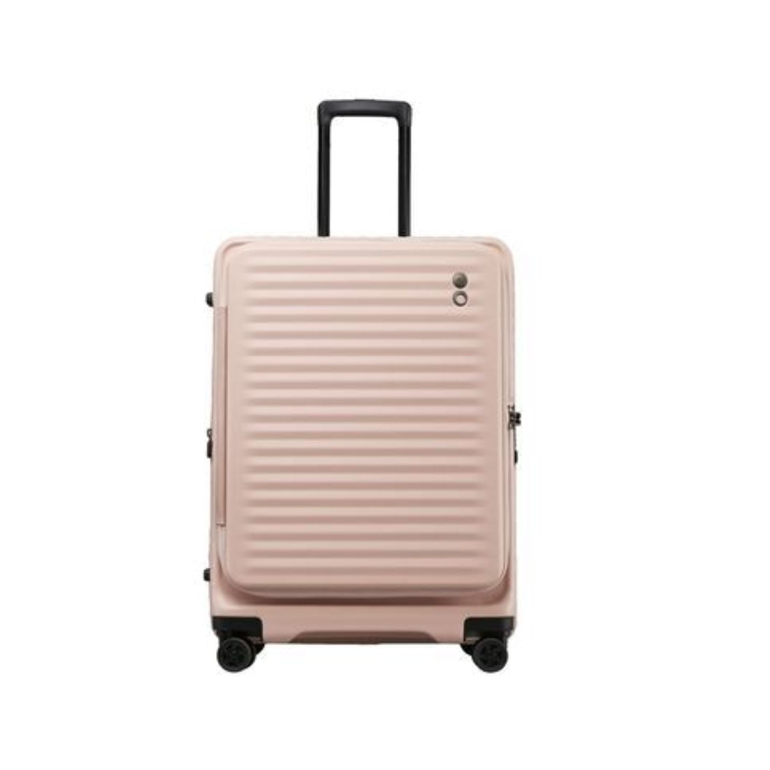 Echolac Celestra 24" Medium Upright Luggage With Front Access Opening (Pink)