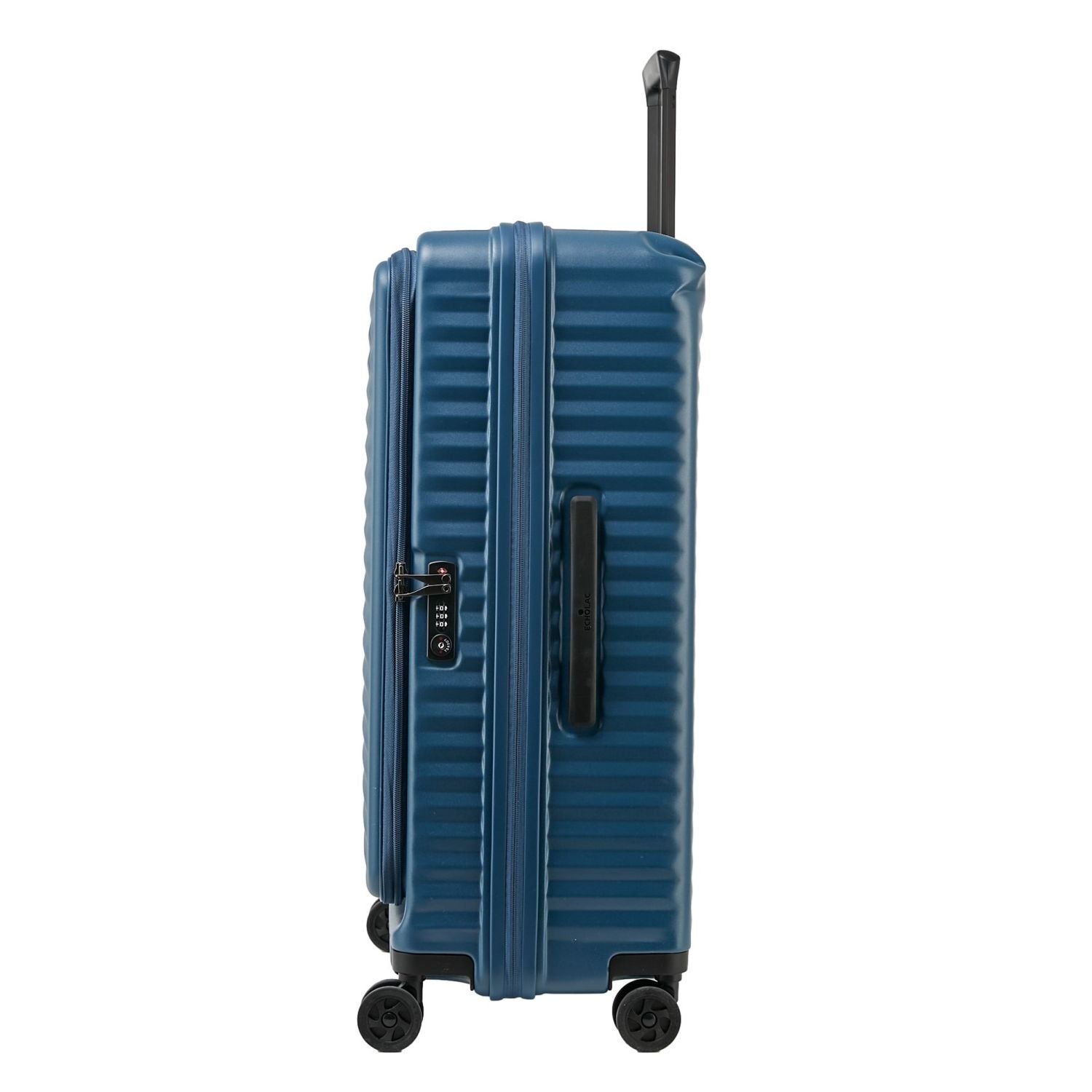 Echolac Celestra 28" Large Upright Luggage With Front Access Opening (Dark Blue)