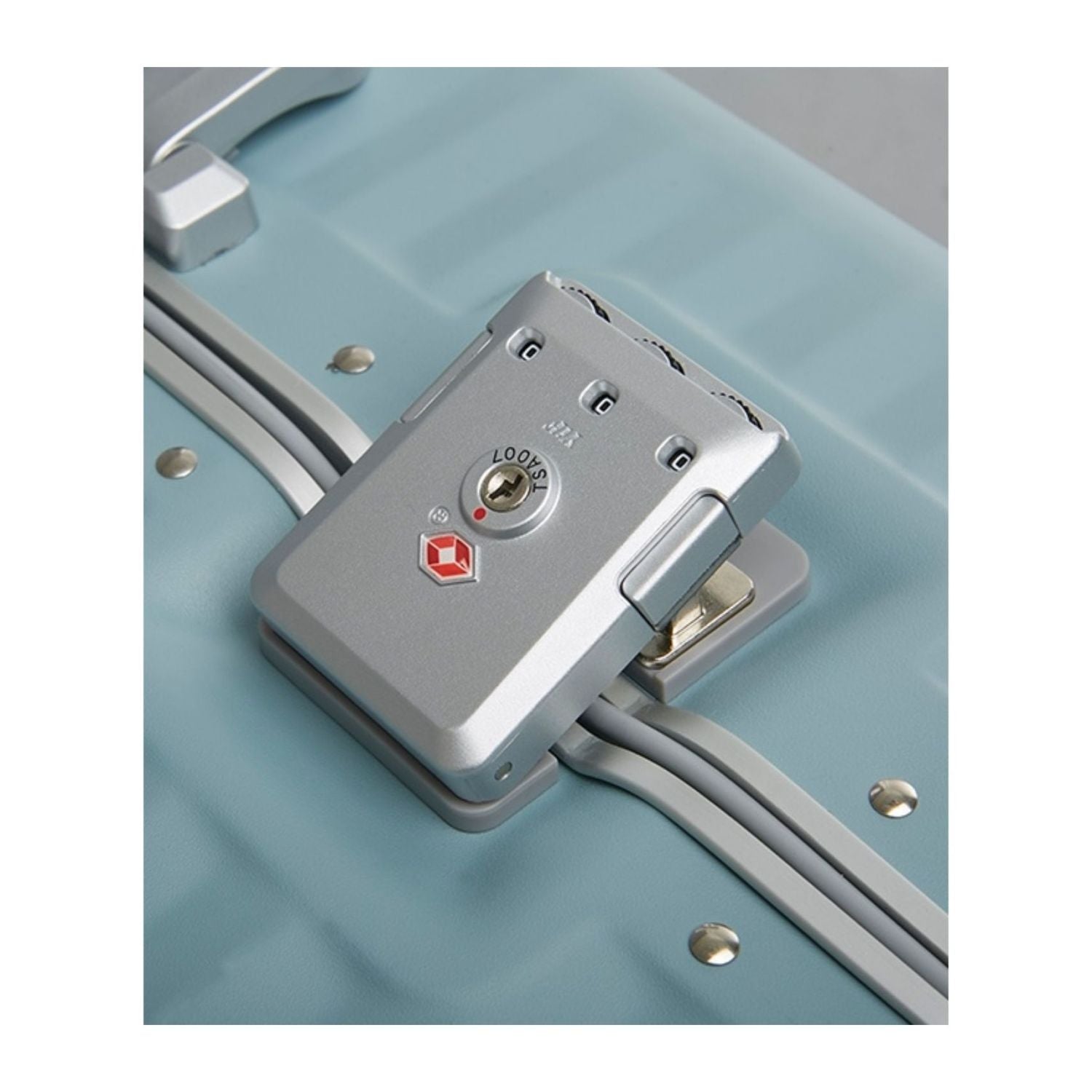 Echolac Celestra Aluminium Frame 20" Carry On Luggage with Silent Spinner Wheels (Slate Blue)