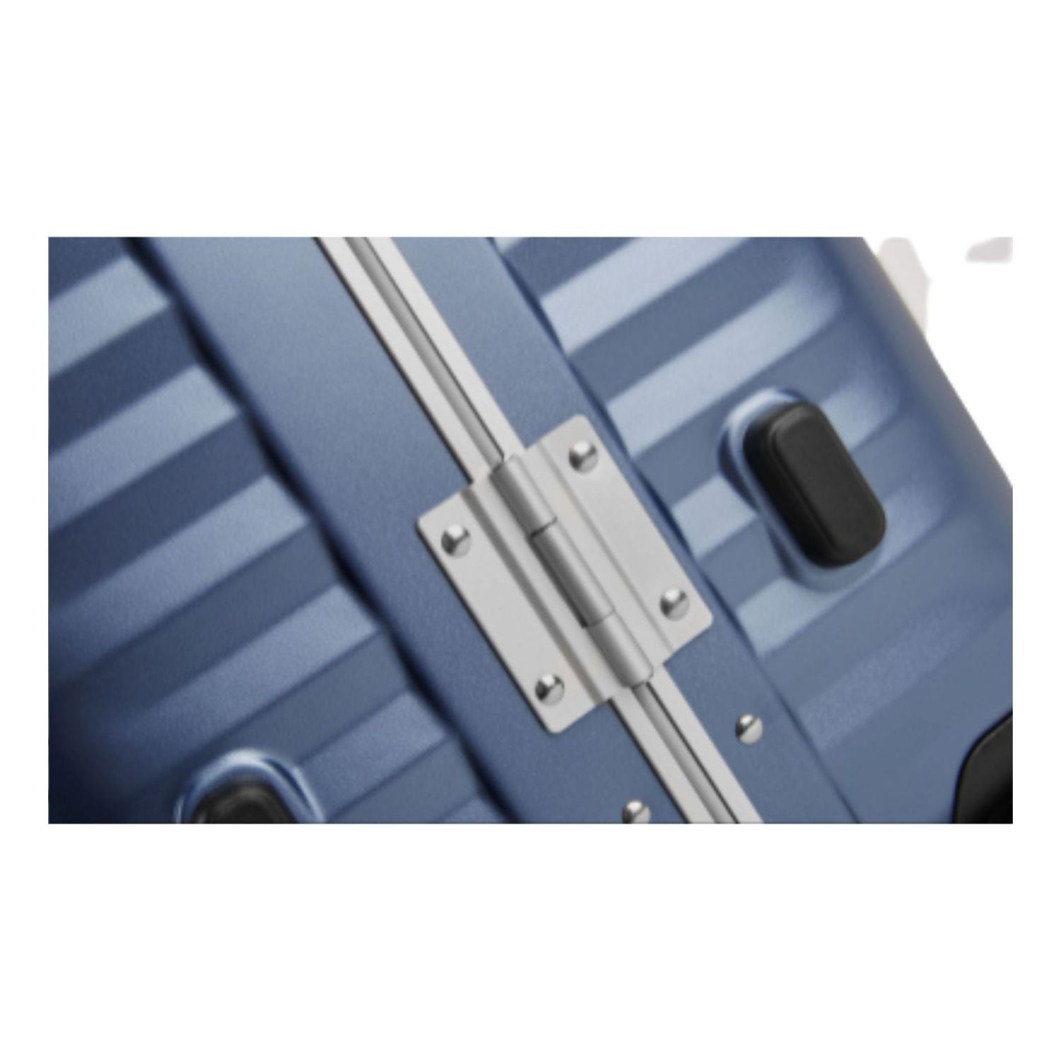 Echolac Celestra Aluminium Frame 24" Medium Luggage with Silent Spinner Wheels (Navy)