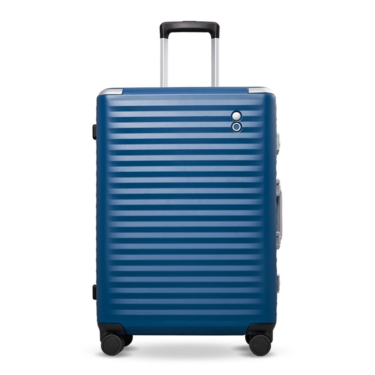 Echolac Celestra Aluminium Frame 28" Large Luggage with Silent Spinner Wheels (Navy)