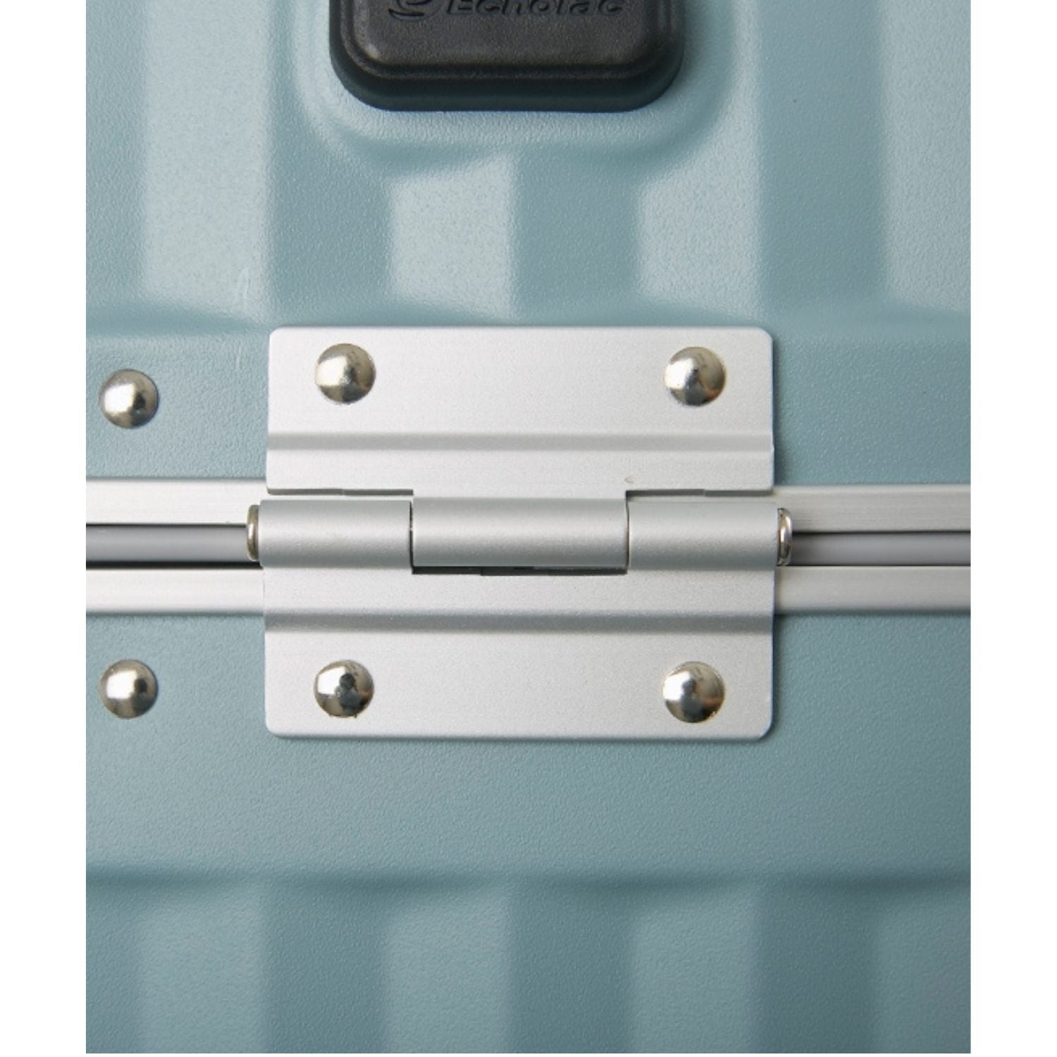 Echolac Celestra Aluminium Frame 28" Large Luggage with Silent Spinner Wheels (Slate Blue)