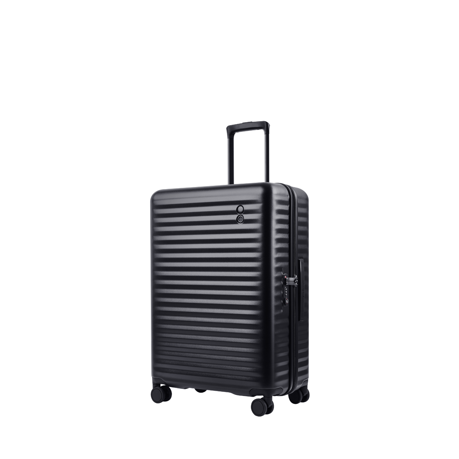Echolac Celestra S 20" Carry On Luggage Expandable Spinner (Black)