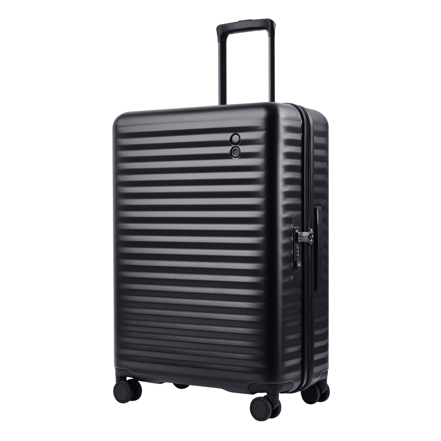 Echolac Celestra S 28" Large Luggage Expandable Spinner (Black)
