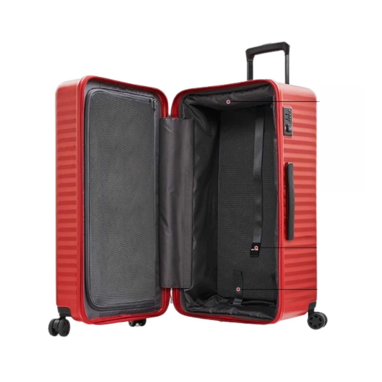 Echolac Celestra Supertrunk 26" Medium Luggage (Red)