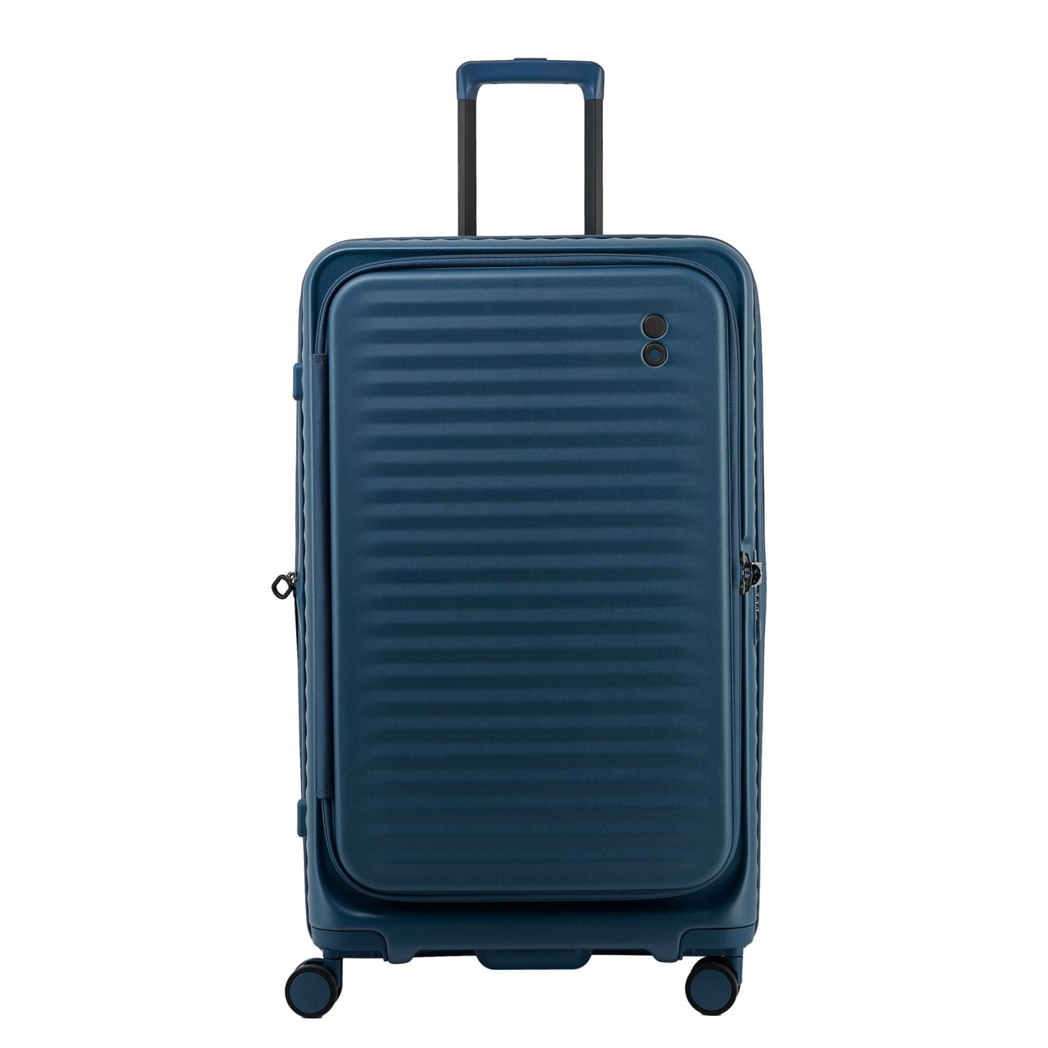 Echolac Celestra Supertrunk KF 28" Large Luggage With Front Access Opening (Dark Blue)
