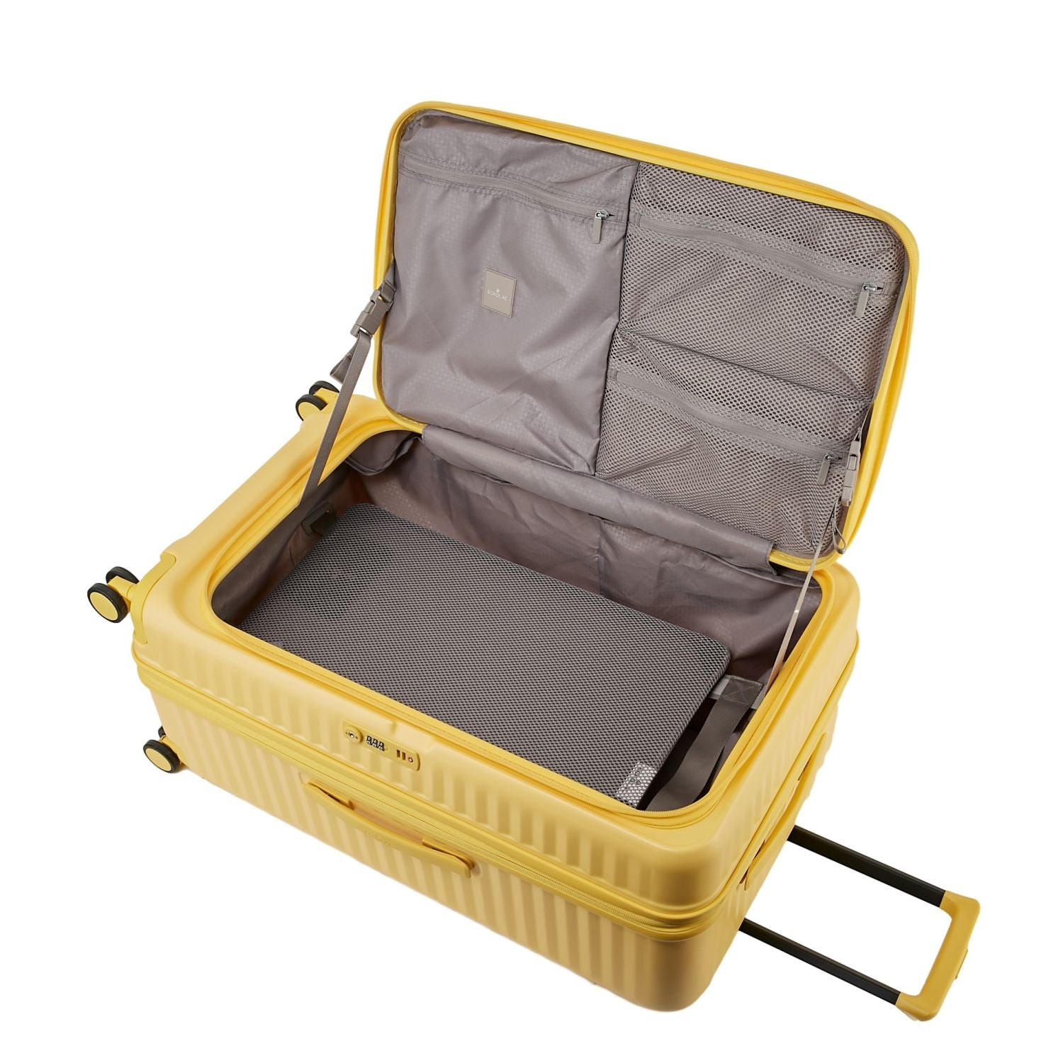 Echolac Celestra Supertrunk KF 28" Large Luggage With Front Access Opening (Yellow)