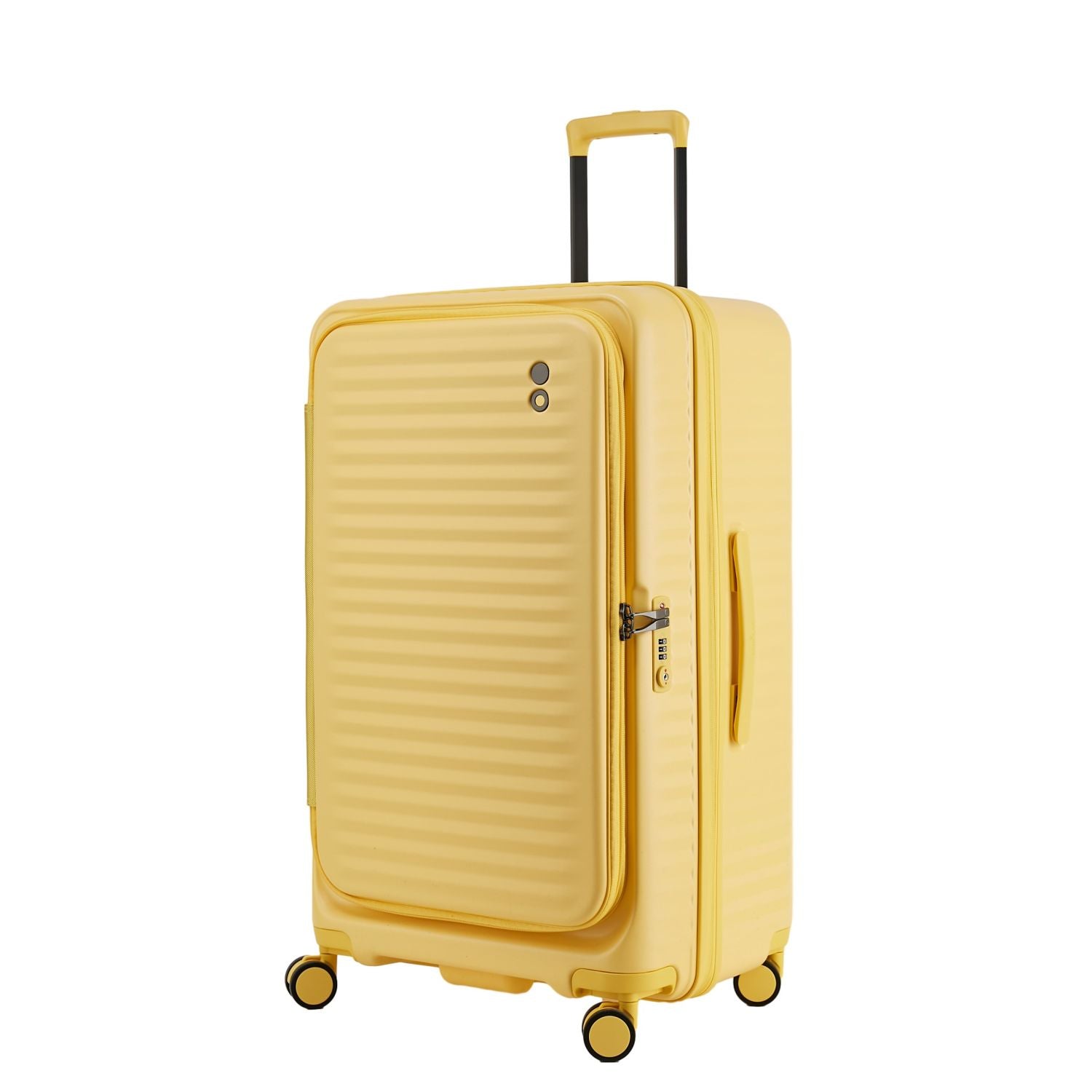Echolac Celestra Supertrunk KF 28" Large Luggage With Front Access Opening (Yellow)