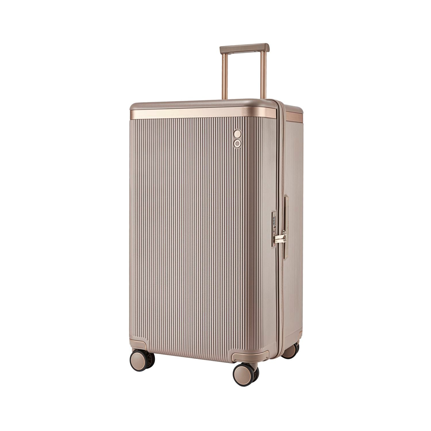Echolac Dynasty Trunk 28" Upright Large Luggage (Brown)