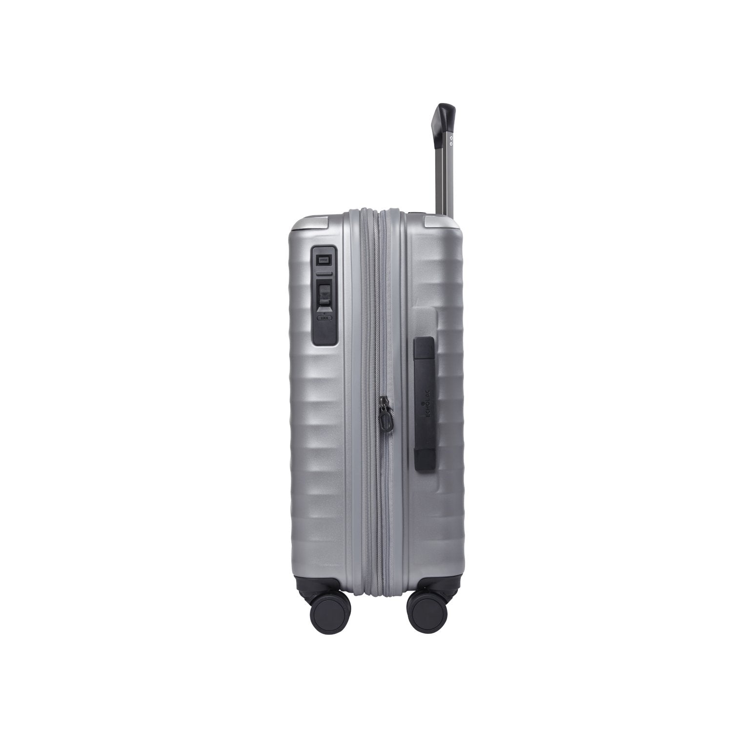 Echolac Elise SLX 28" Large Expandable Luggage - Spinner With Brake (Silver)