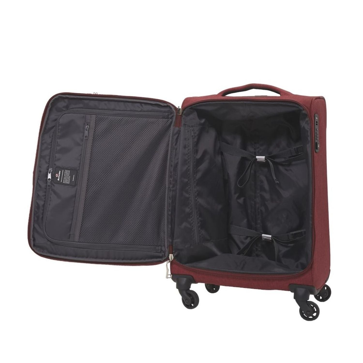 Echolac Gemini 20" Carry-on Upright Luggage (Burgundy)