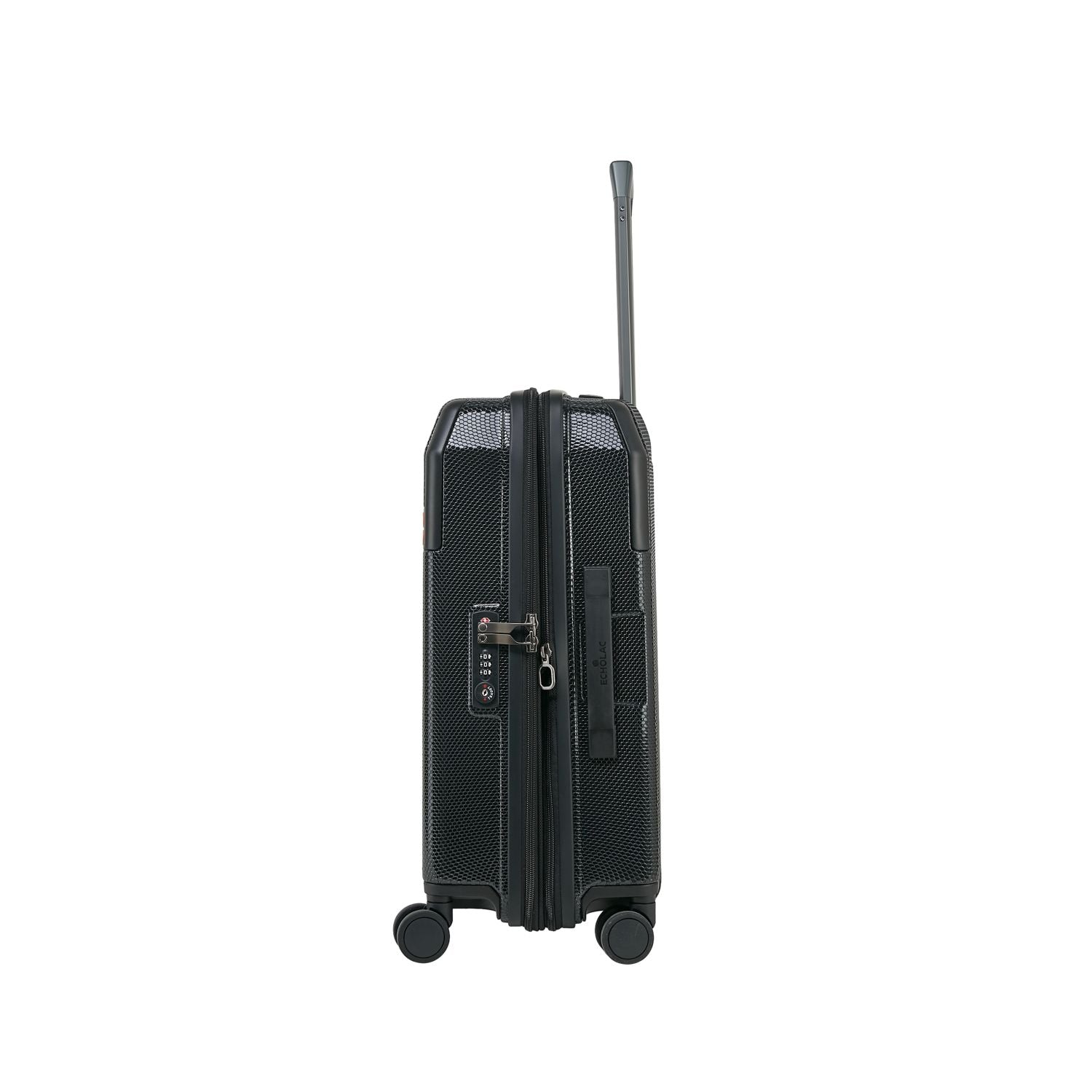 Echolac Logic 24" Expandable Medium Luggage (Black)