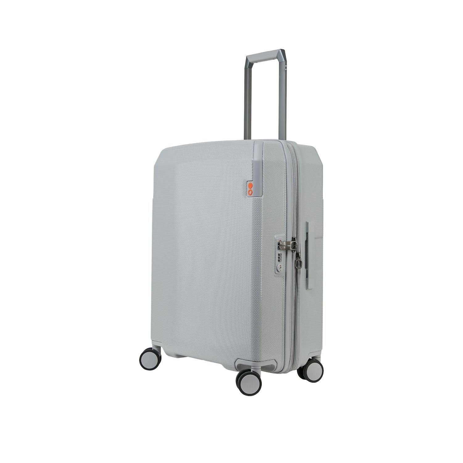 Echolac Logic 24" Expandable Medium Luggage (Light Grey)