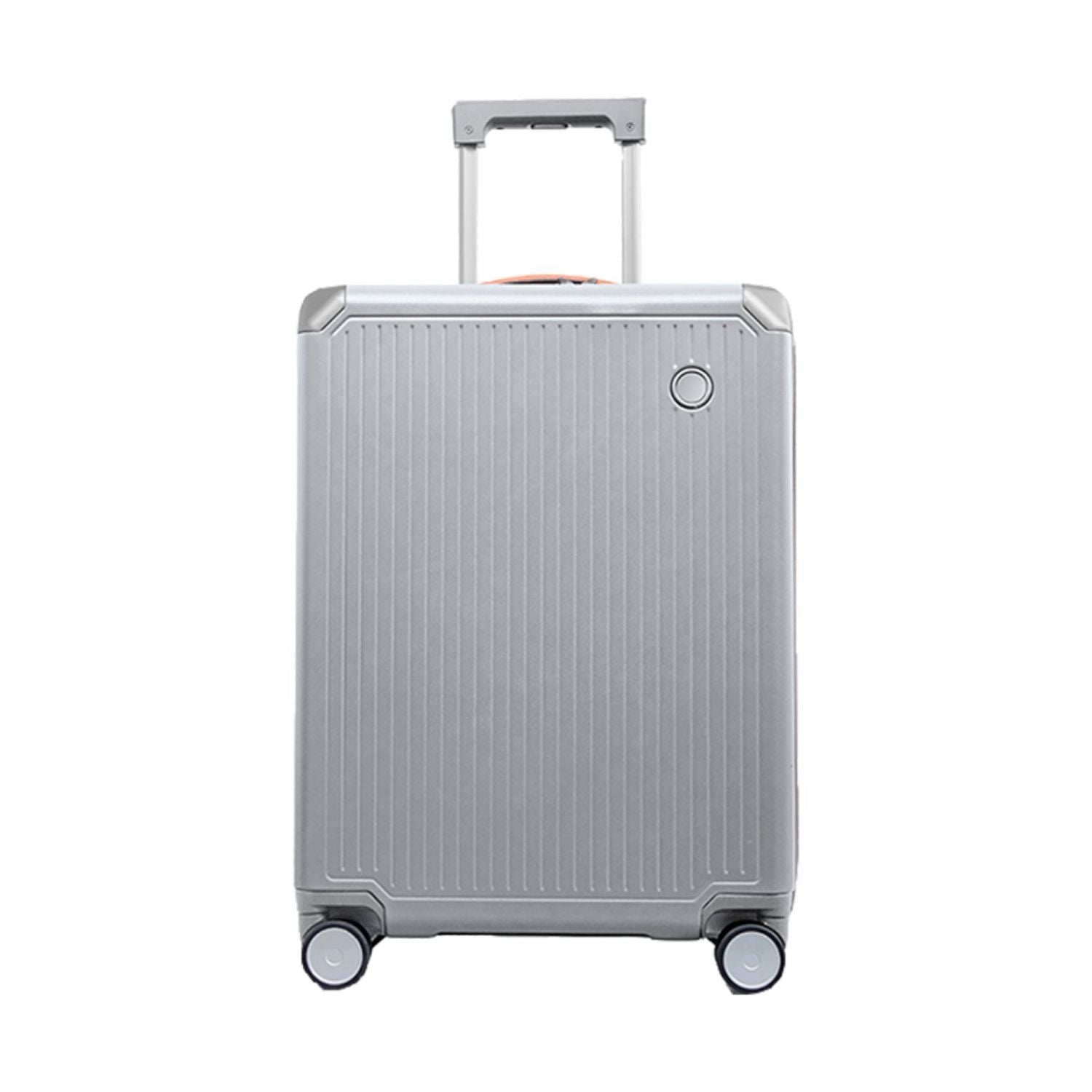 Echolac Shogun 24" Medium Luggage (Silver)