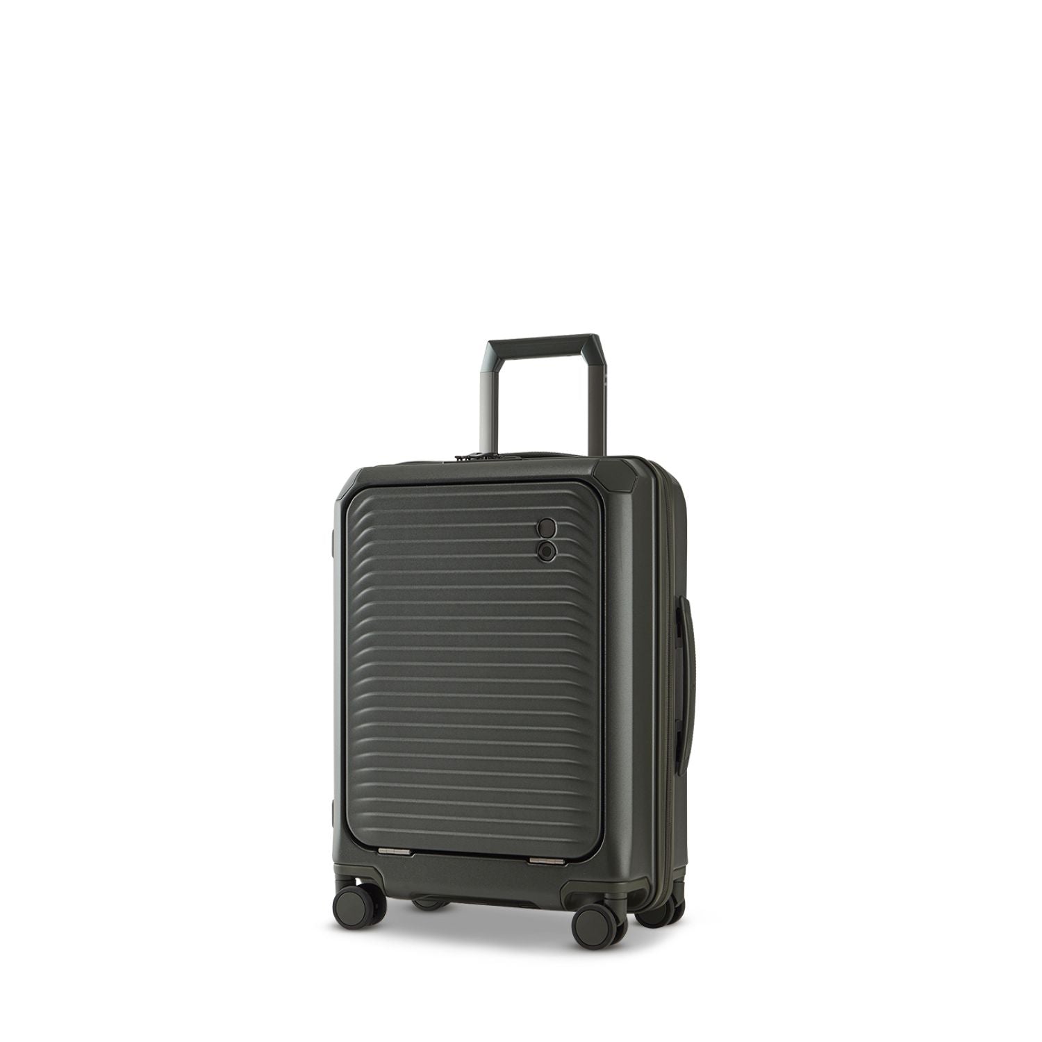 Echolac Shogun Evo FA 20" Upright Carry On Luggage With Front Access Opening (Deep Olive)