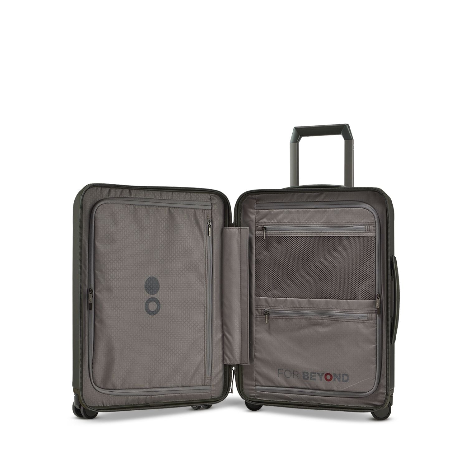 Echolac Shogun Evo G 20" Upright Carry On Luggage With Front Access Opening (Deep Olive)