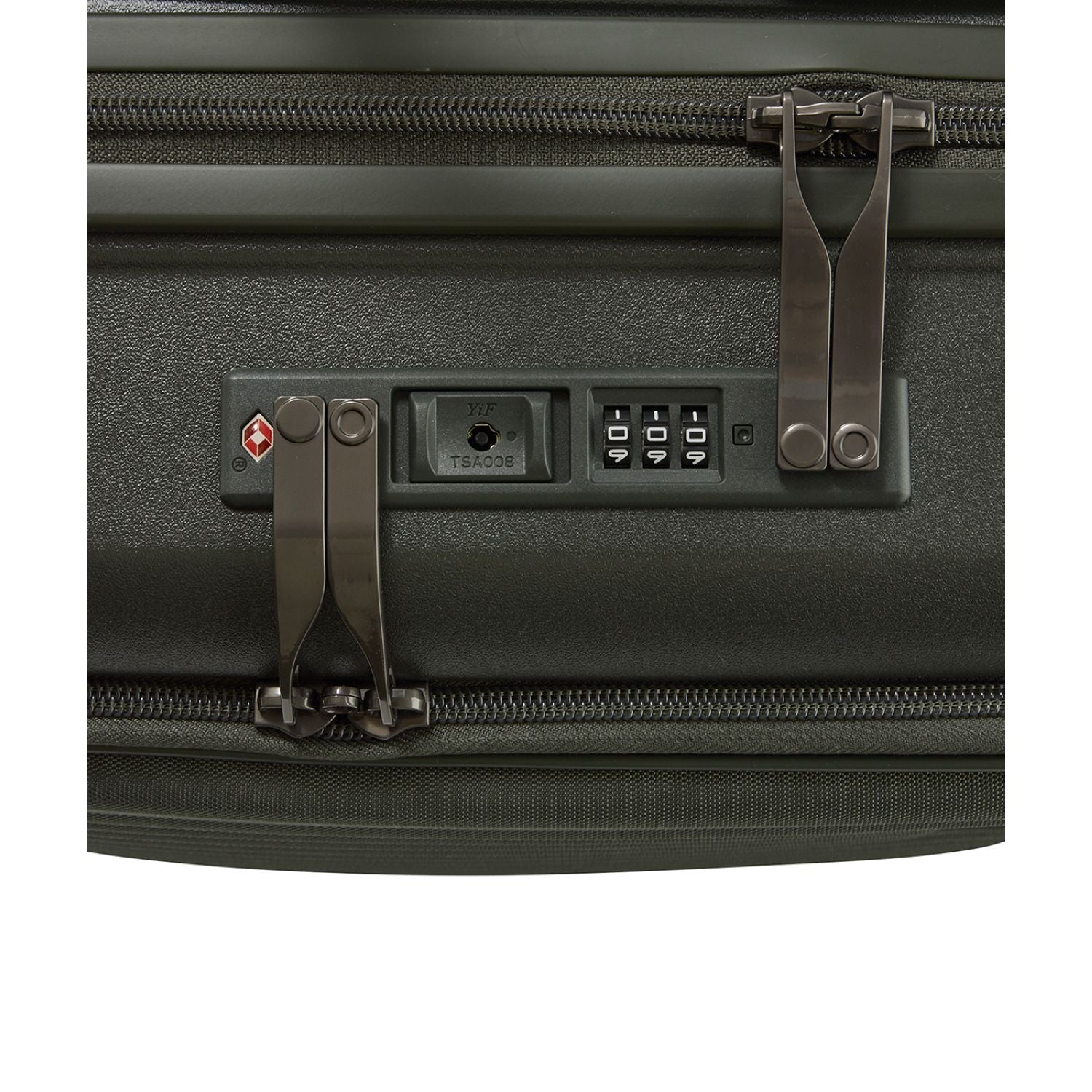 Echolac Shogun Evo G 20" Upright Carry On Luggage With Front Access Opening (Silver)