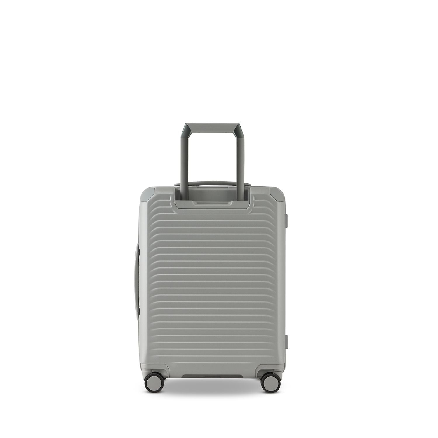 Echolac Shogun Evo G 20" Upright Carry On Luggage With Front Access Opening (Silver)