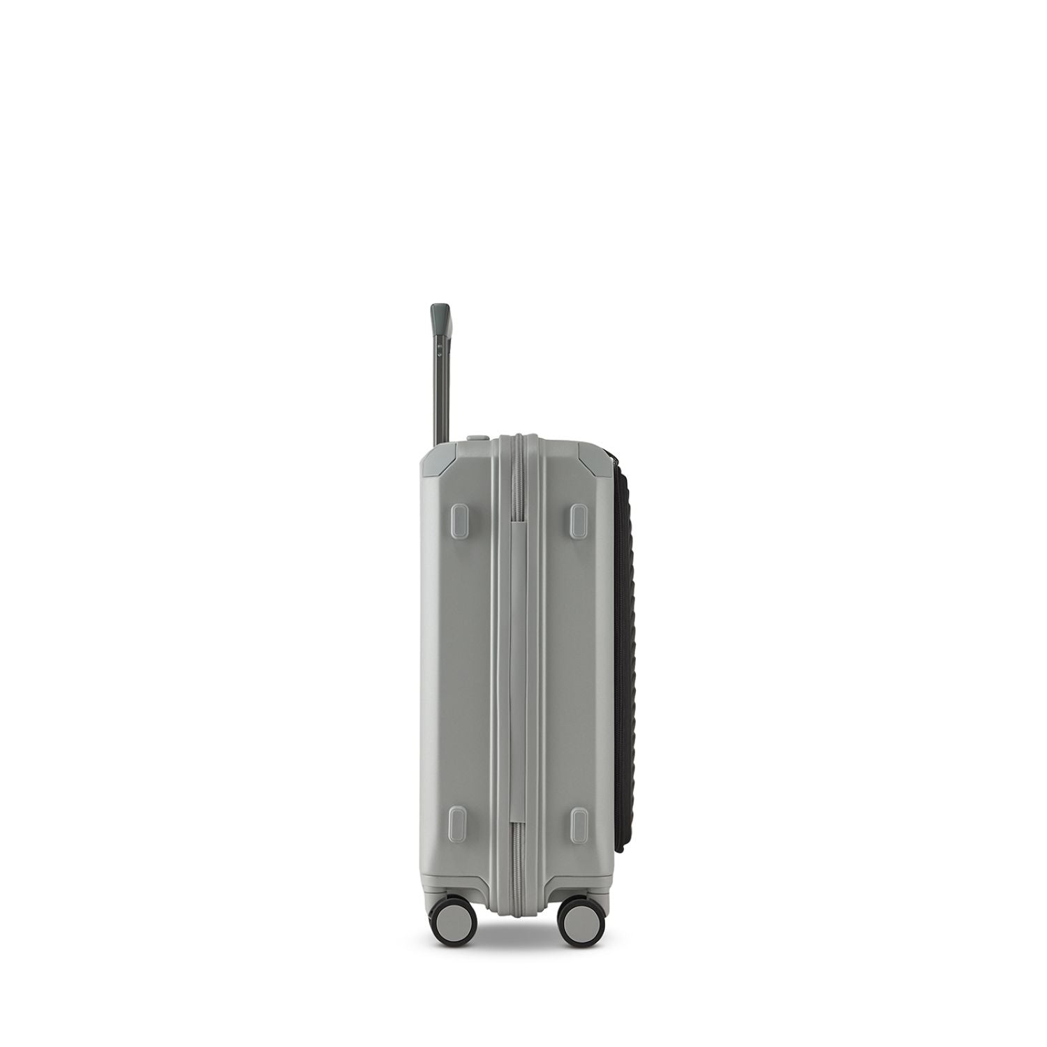 Echolac Shogun Evo G 20" Upright Carry On Luggage With Front Access Opening (Silver)