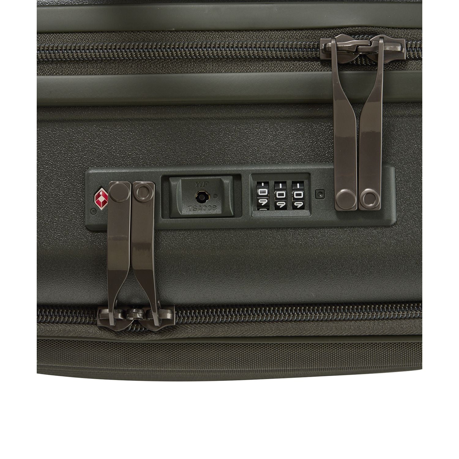 Echolac Shogun Evo G 20" Upright Carry On Luggage With Front Access Opening (Silver)