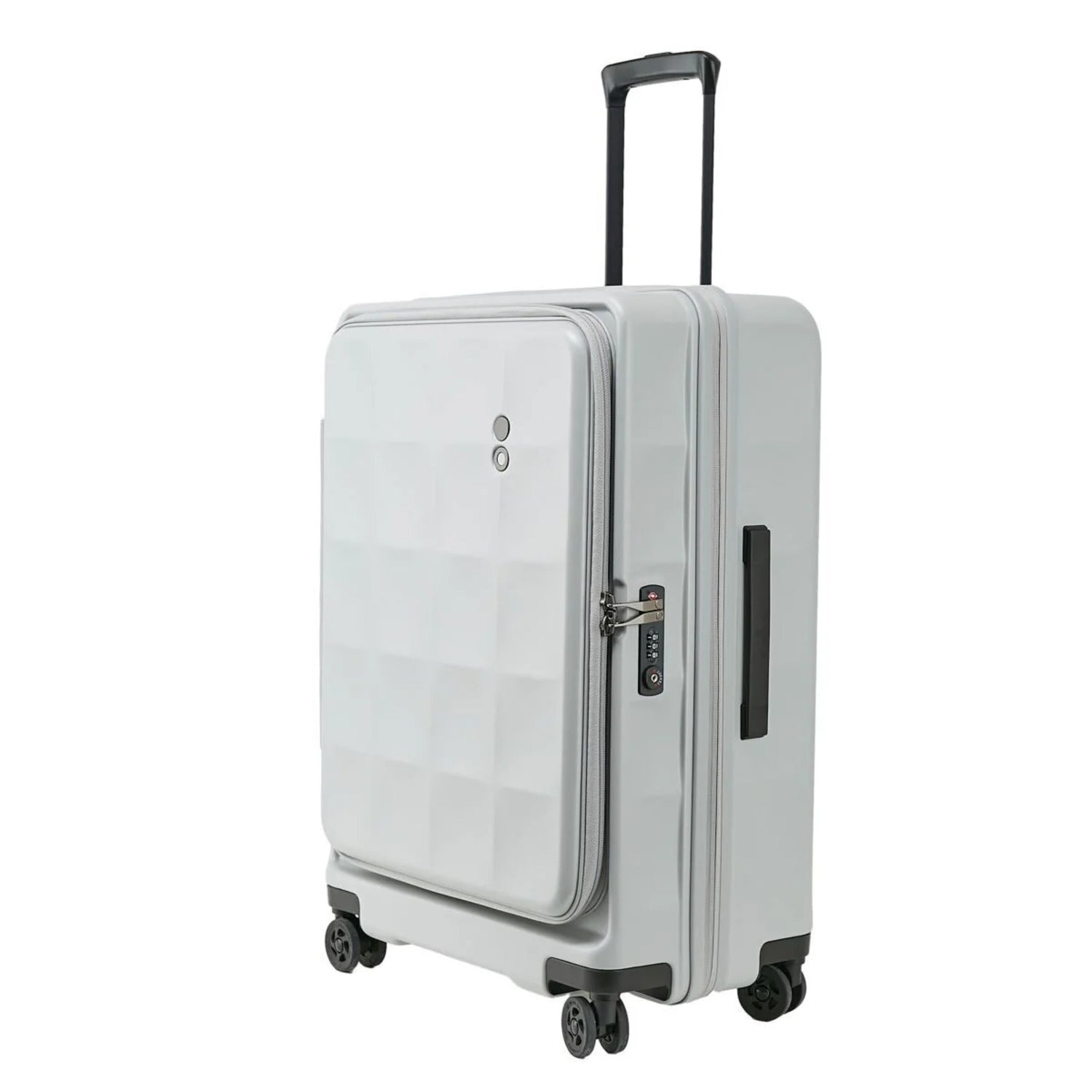 Echolac Square FX 24" Medium Expandable Luggage (Grey)