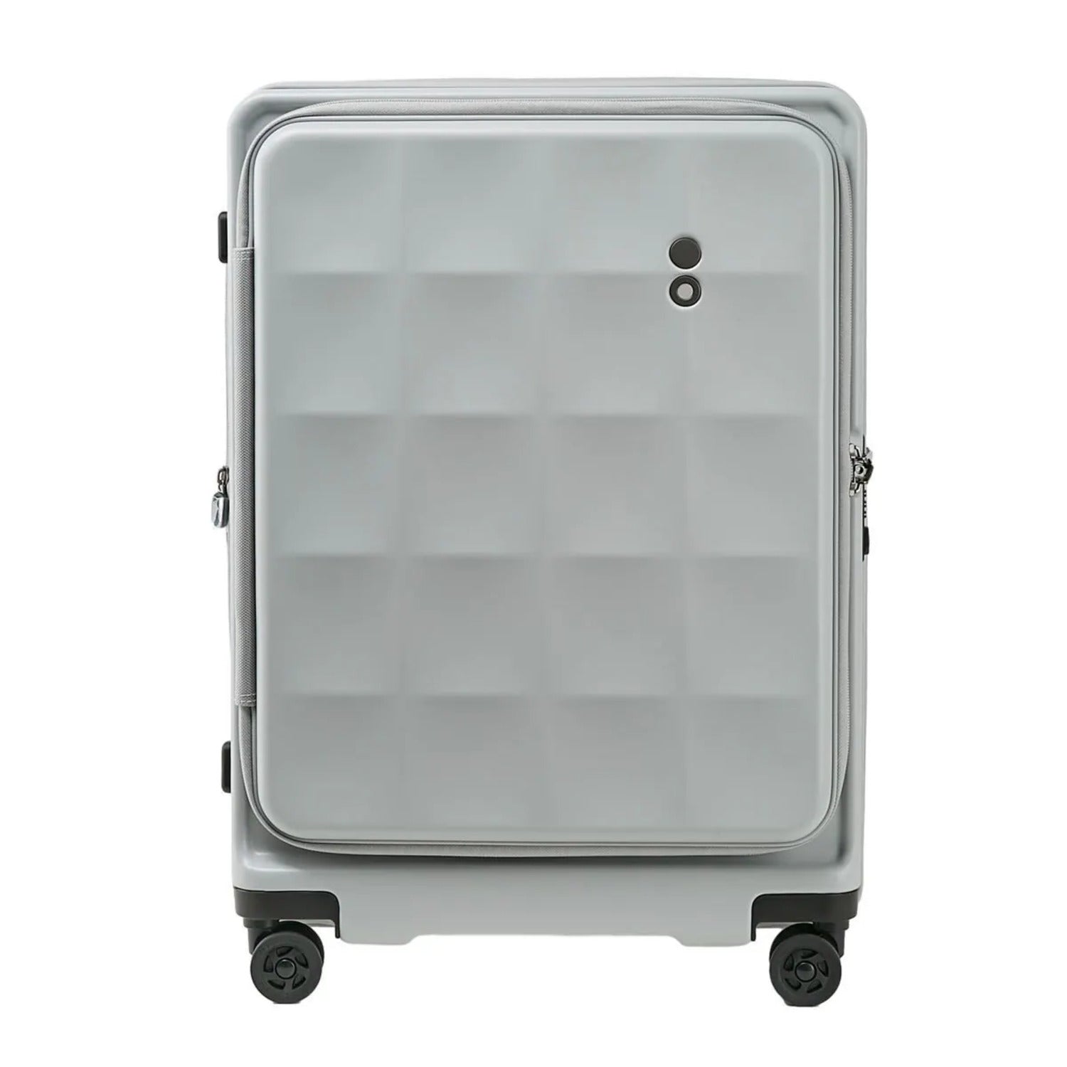 Echolac Square FX 24" Medium Expandable Luggage (Grey)