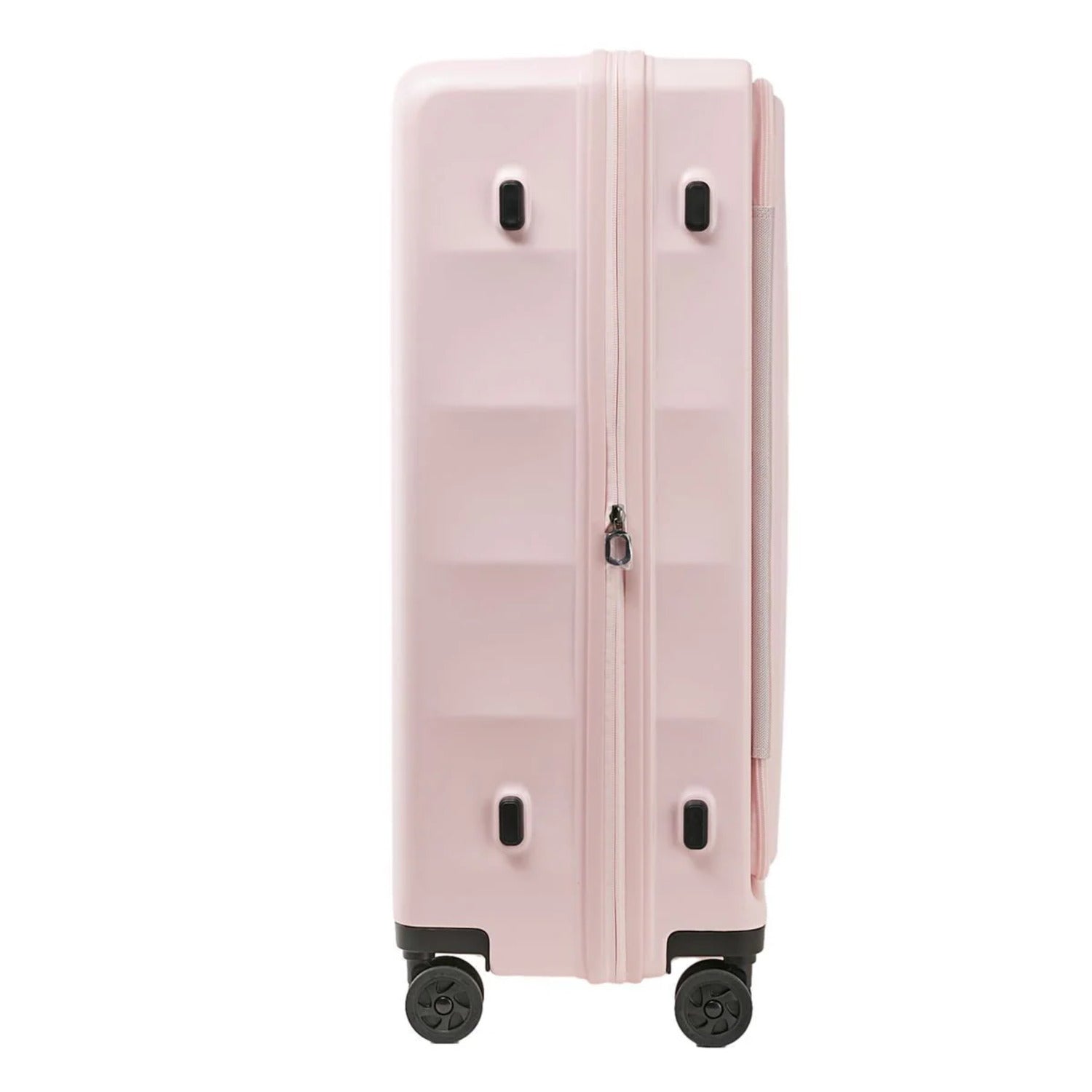 Echolac Square FX 28" Large Expandable Luggage (Light Pink)