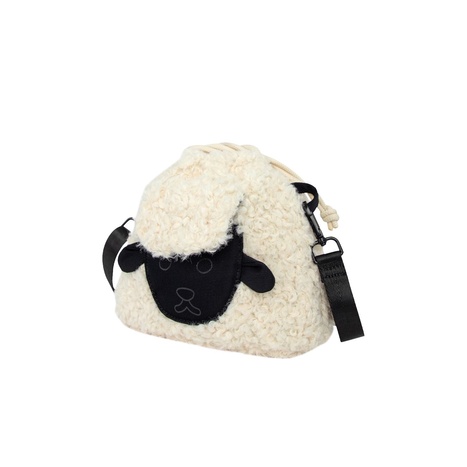 Doughnut Bah Fairies & Friends Series Crossbody Bag - White X Black