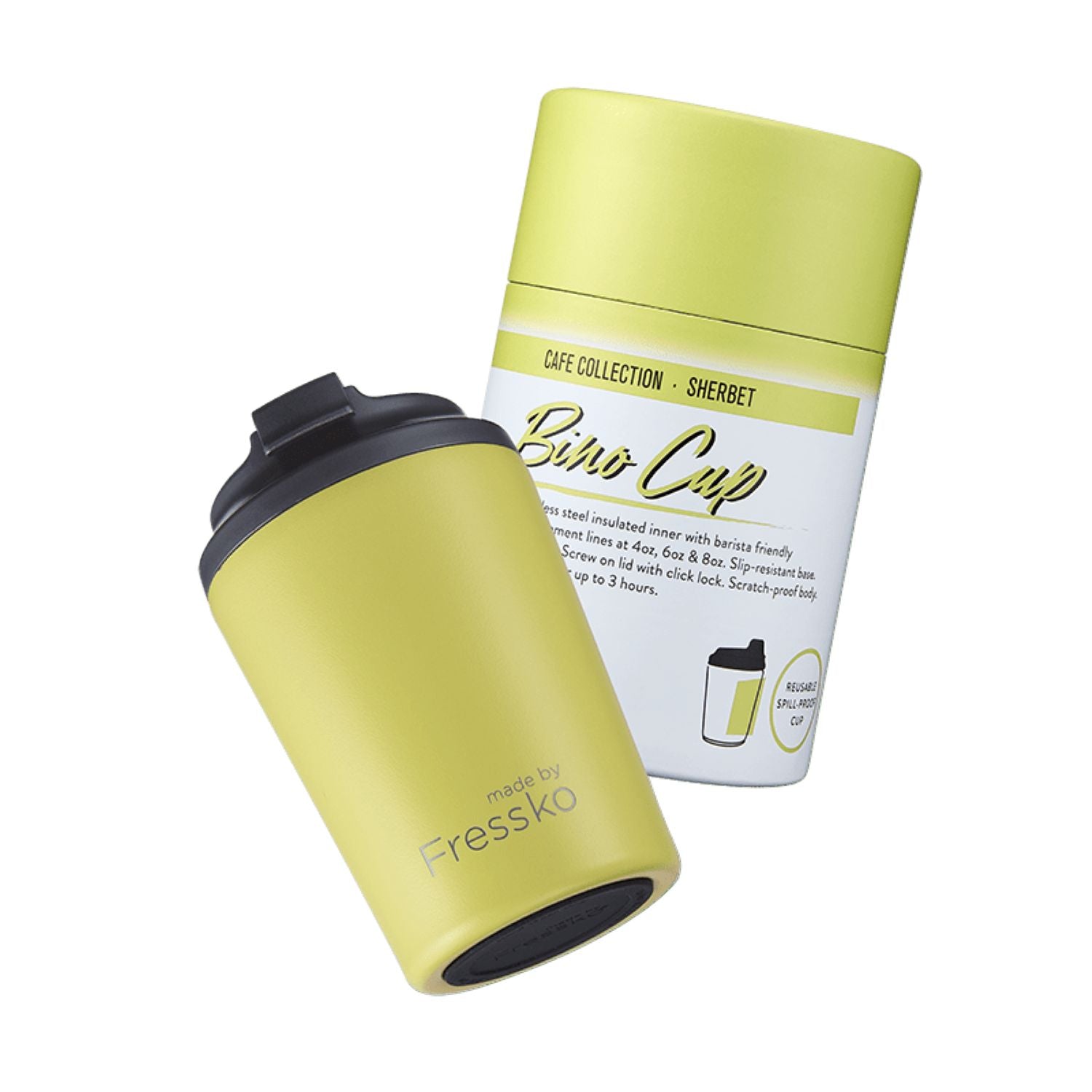 Made By Fressko Bino 8oz Insulated Stainless Steel Cup - Sherbet