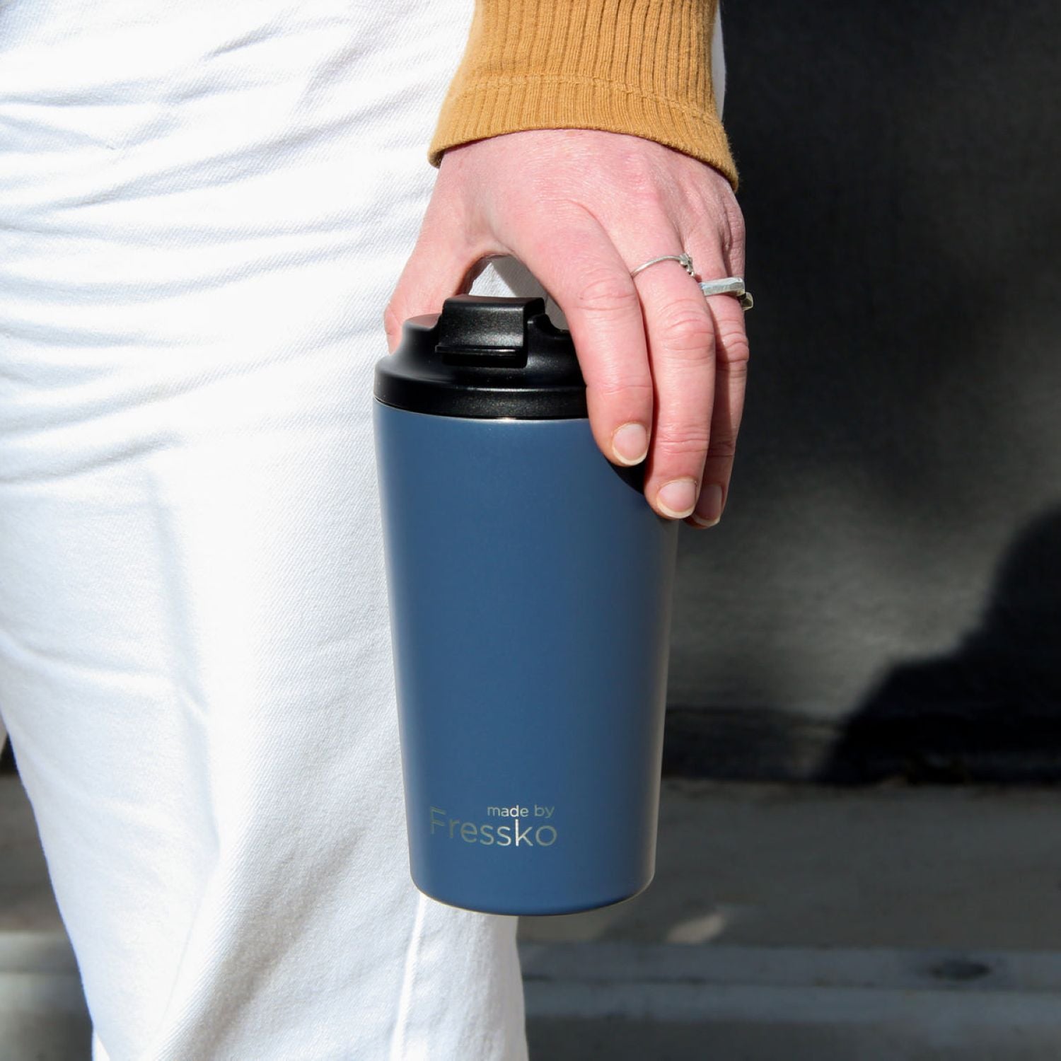 Made By Fressko Grande 16oz Insulated Stainless Steel Cup - Denim