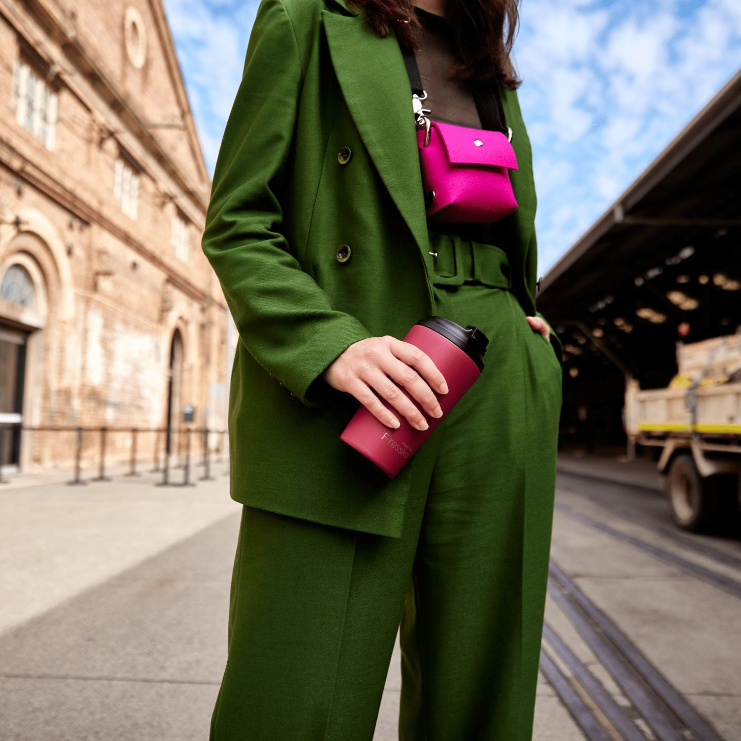 Made By Fressko Grande 16oz Insulated Stainless Steel Cup - Rouge