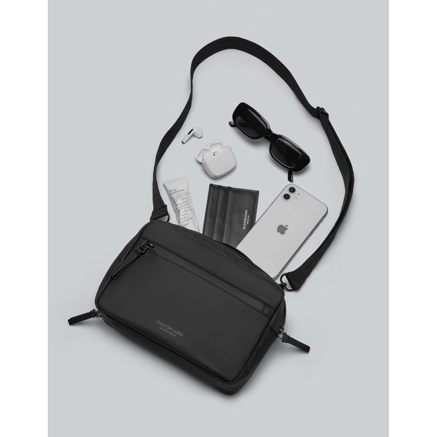 Gaston Luga Dash Box Bag - Taupe