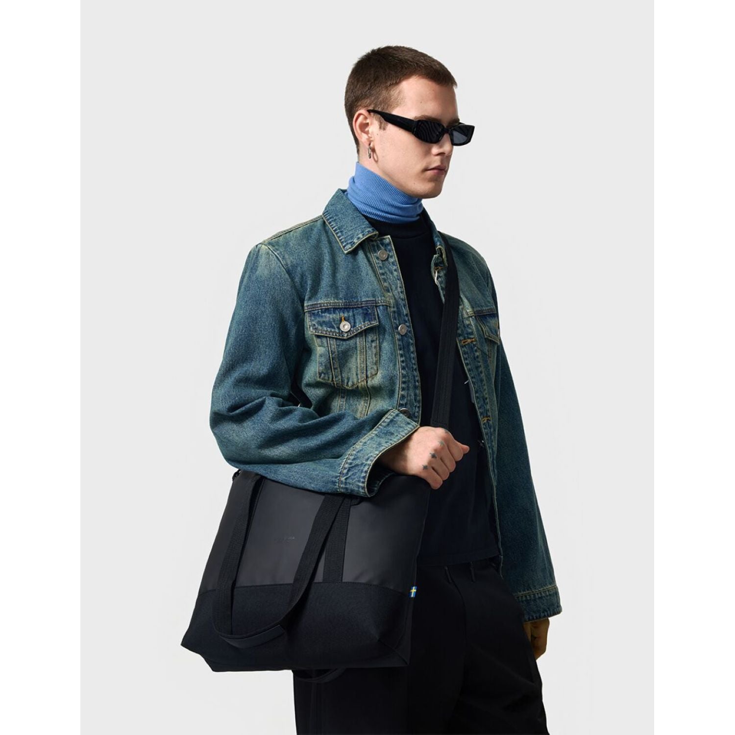 Gaston Luga Dash Shopper Tote - Black