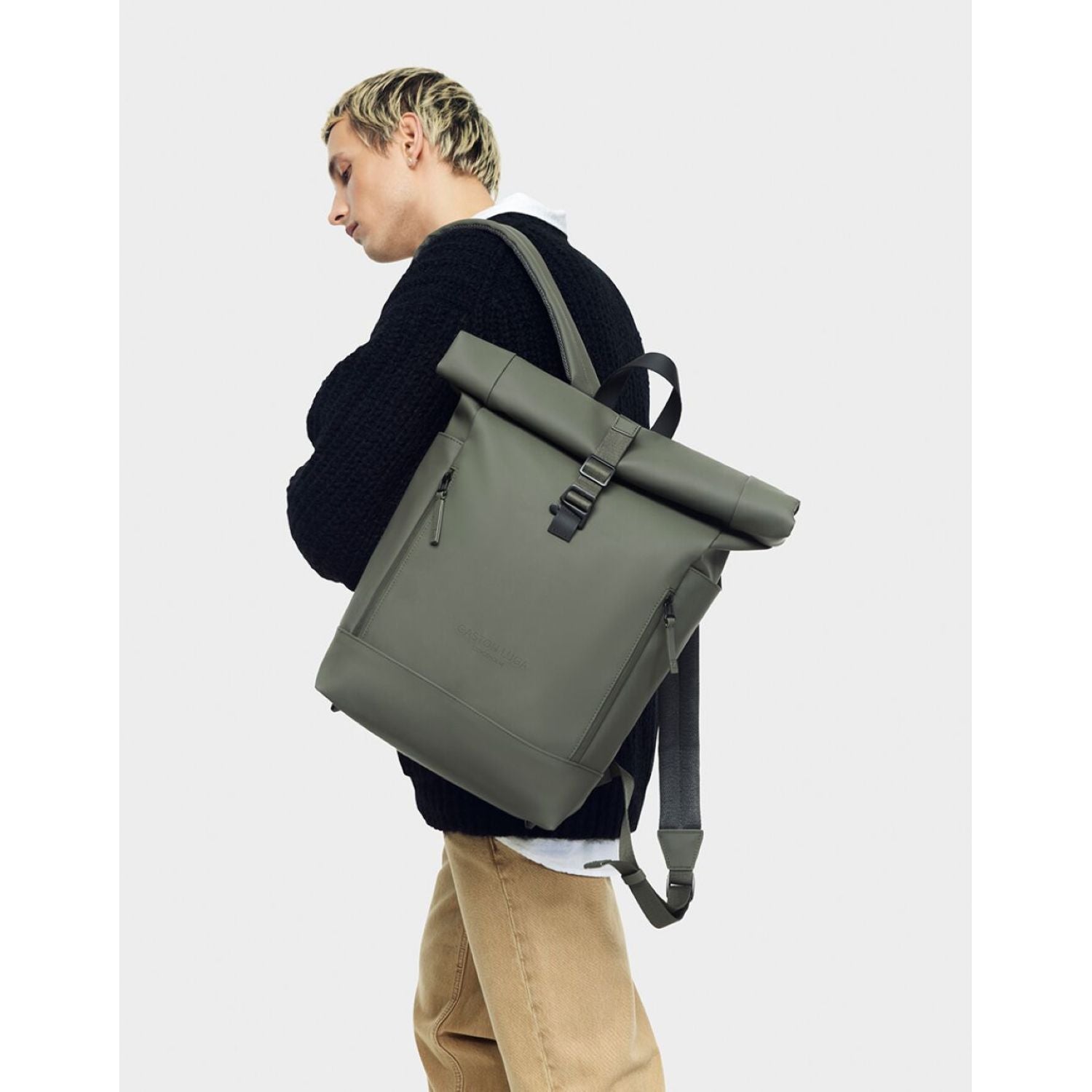 Gaston Luga Rullen Backpack 13'' - Olive