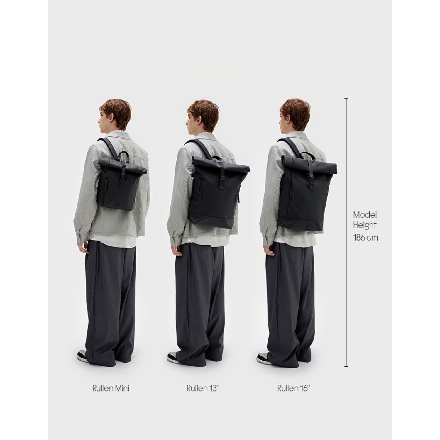 Gaston Luga Rullen Backpack 13'' - Olive