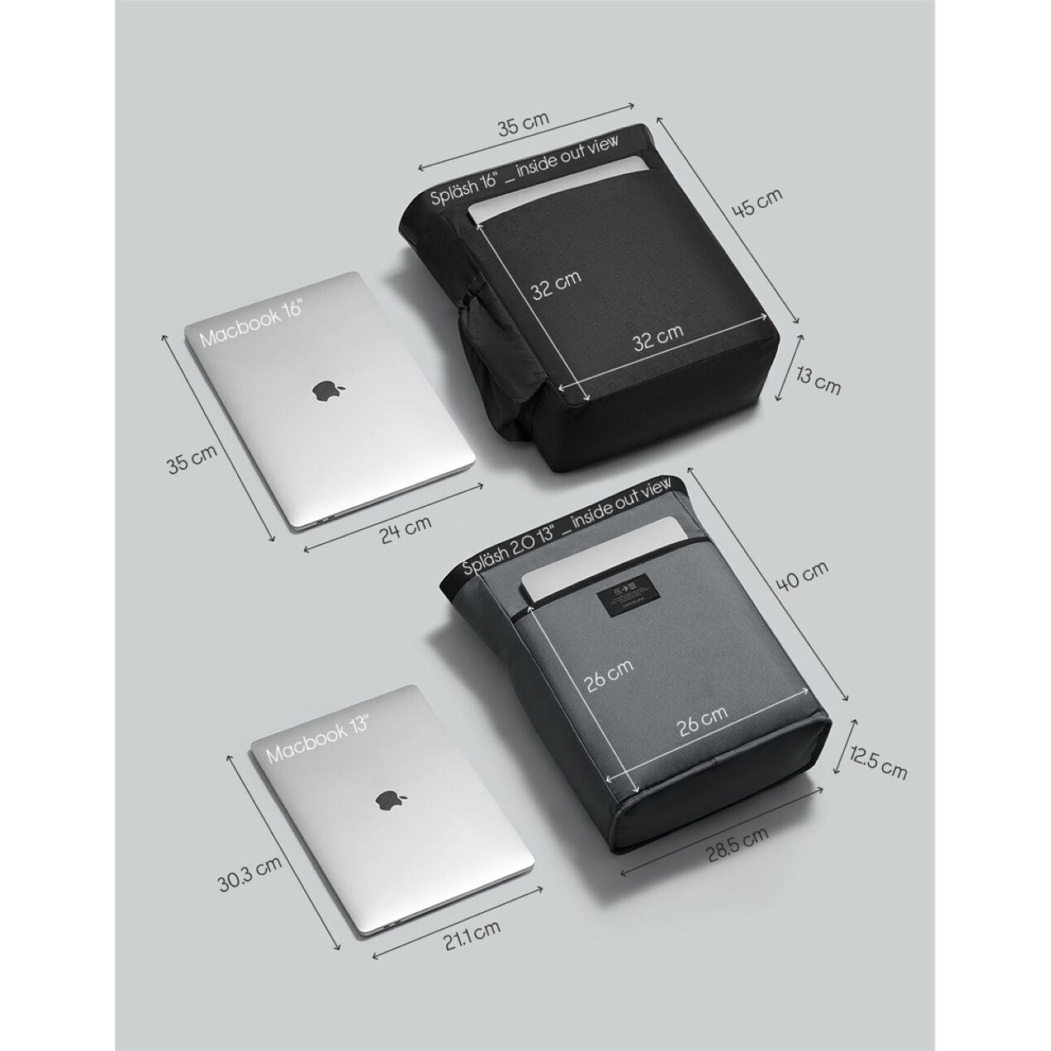 Gaston Luga Splash Backpack 2.0 13" - Dark Blue