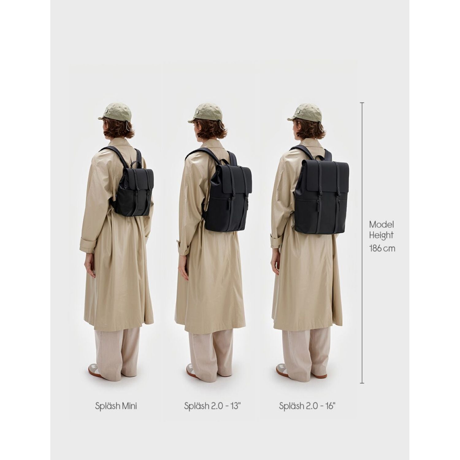 Gaston Luga Splash Backpack 2.0 13" - Taupe