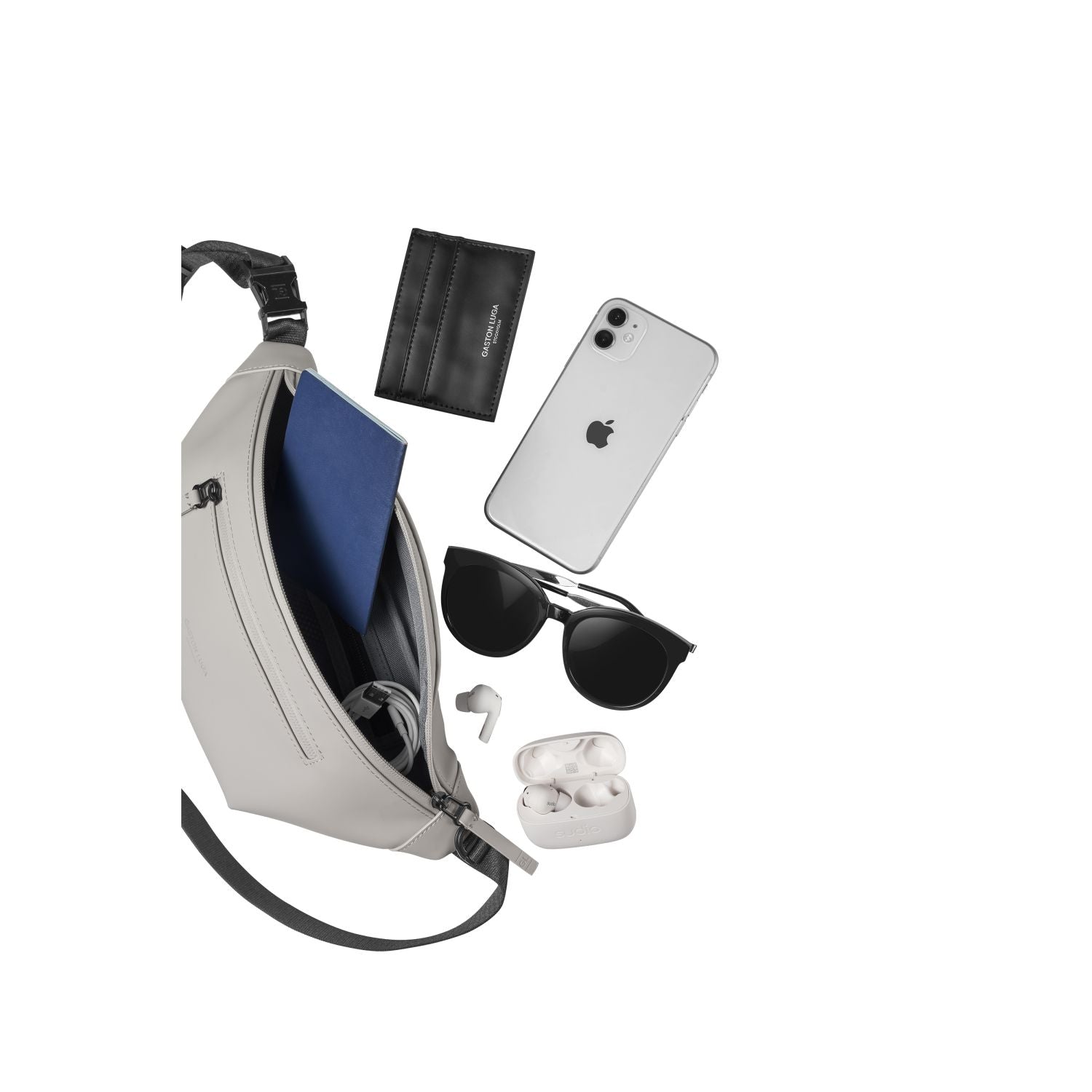 Gaston Luga Splash Bumbag - Taupe