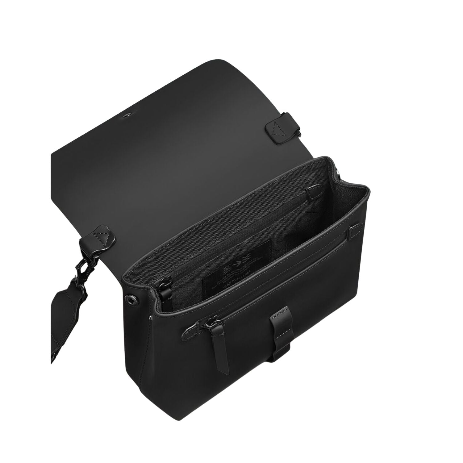 Gaston Luga Splash Crossbody Bag - Black