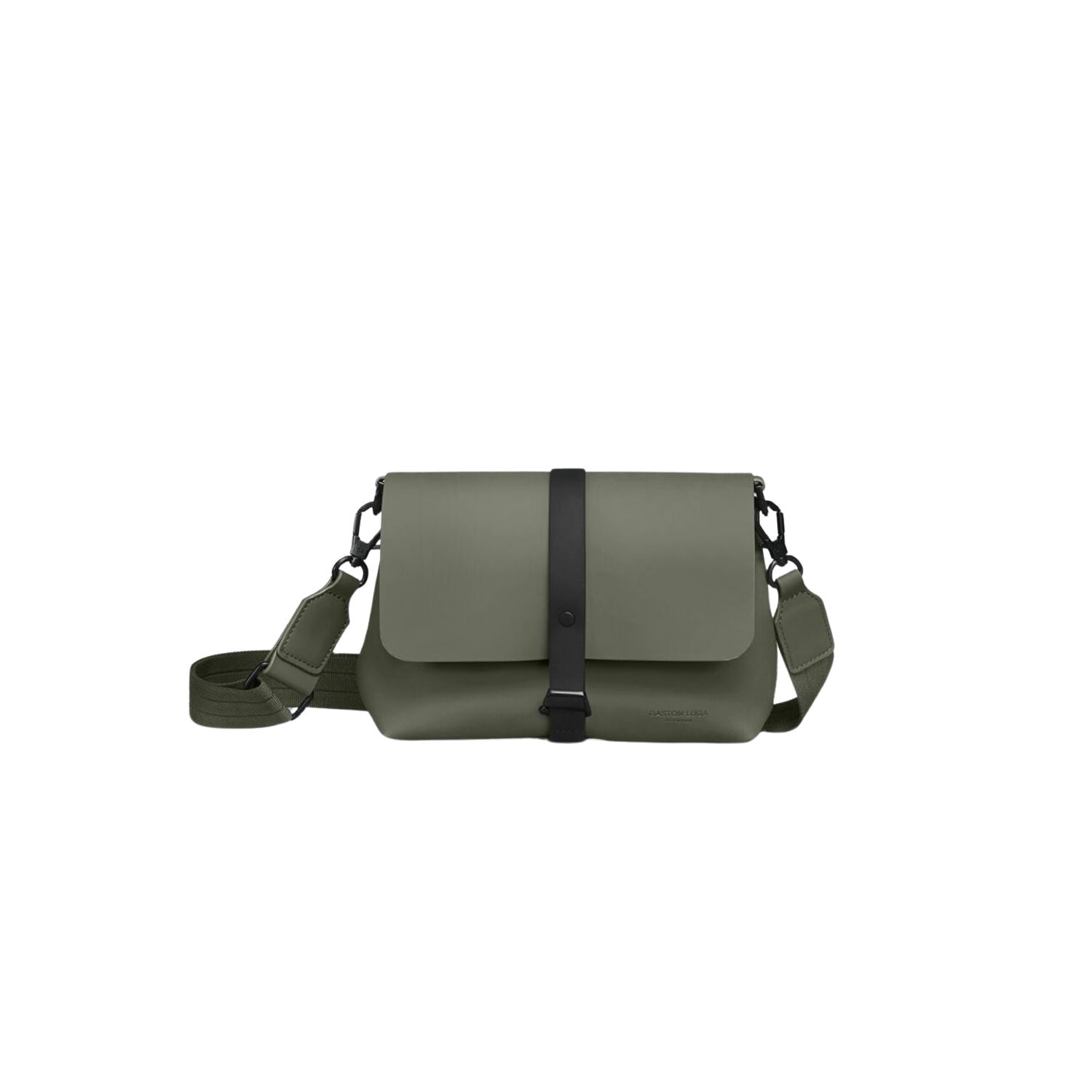 Gaston Luga Splash Crossbody Bag - Olive