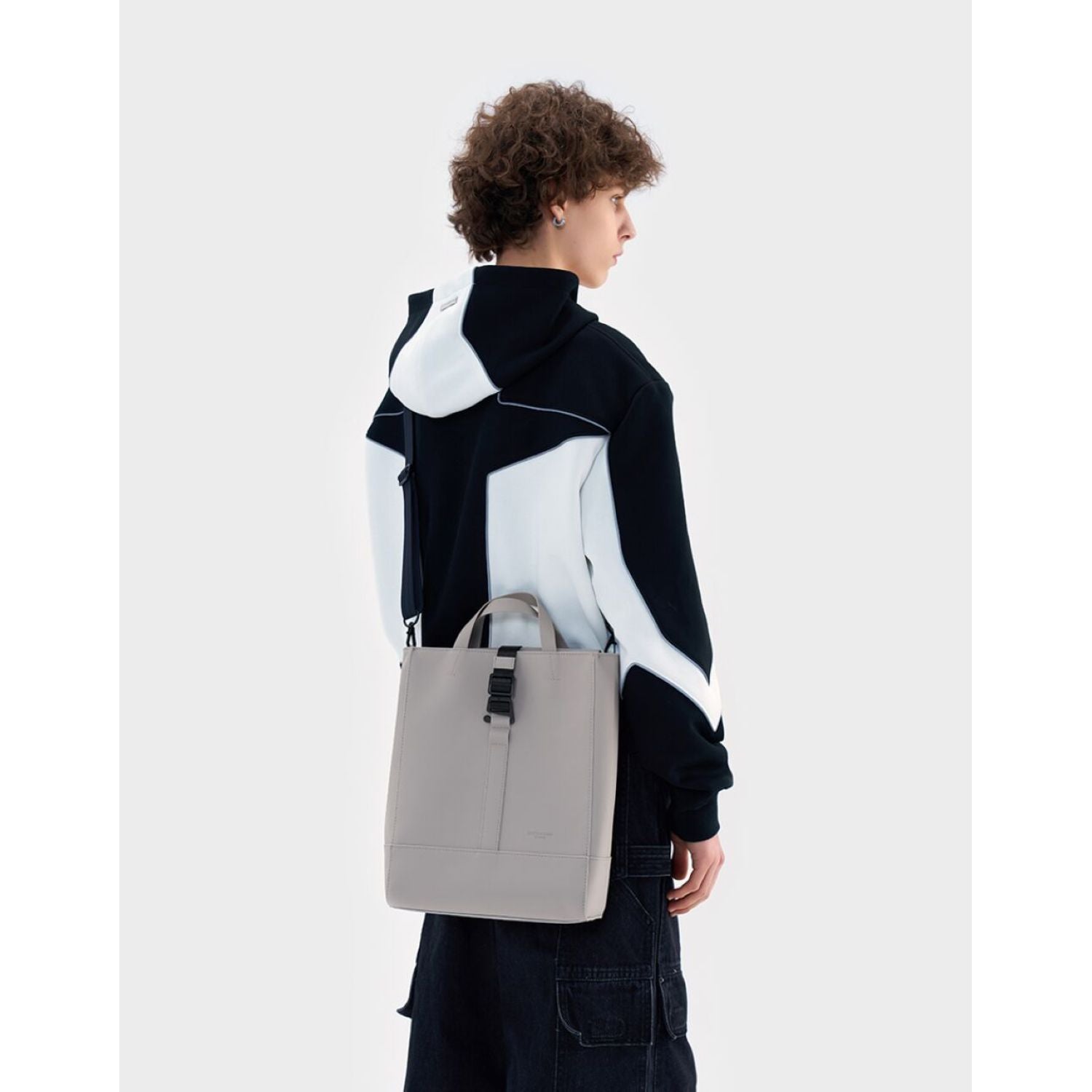 Gaston Luga Splash Tote - Taupe