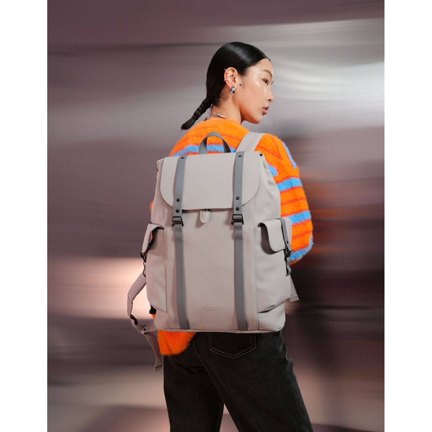 Gaston Luga Splash Utility Backpack 16" - Taupe