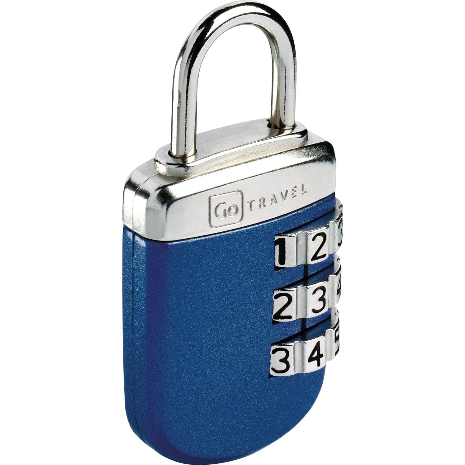 Go Travel Large Dial Padlock (Blue)