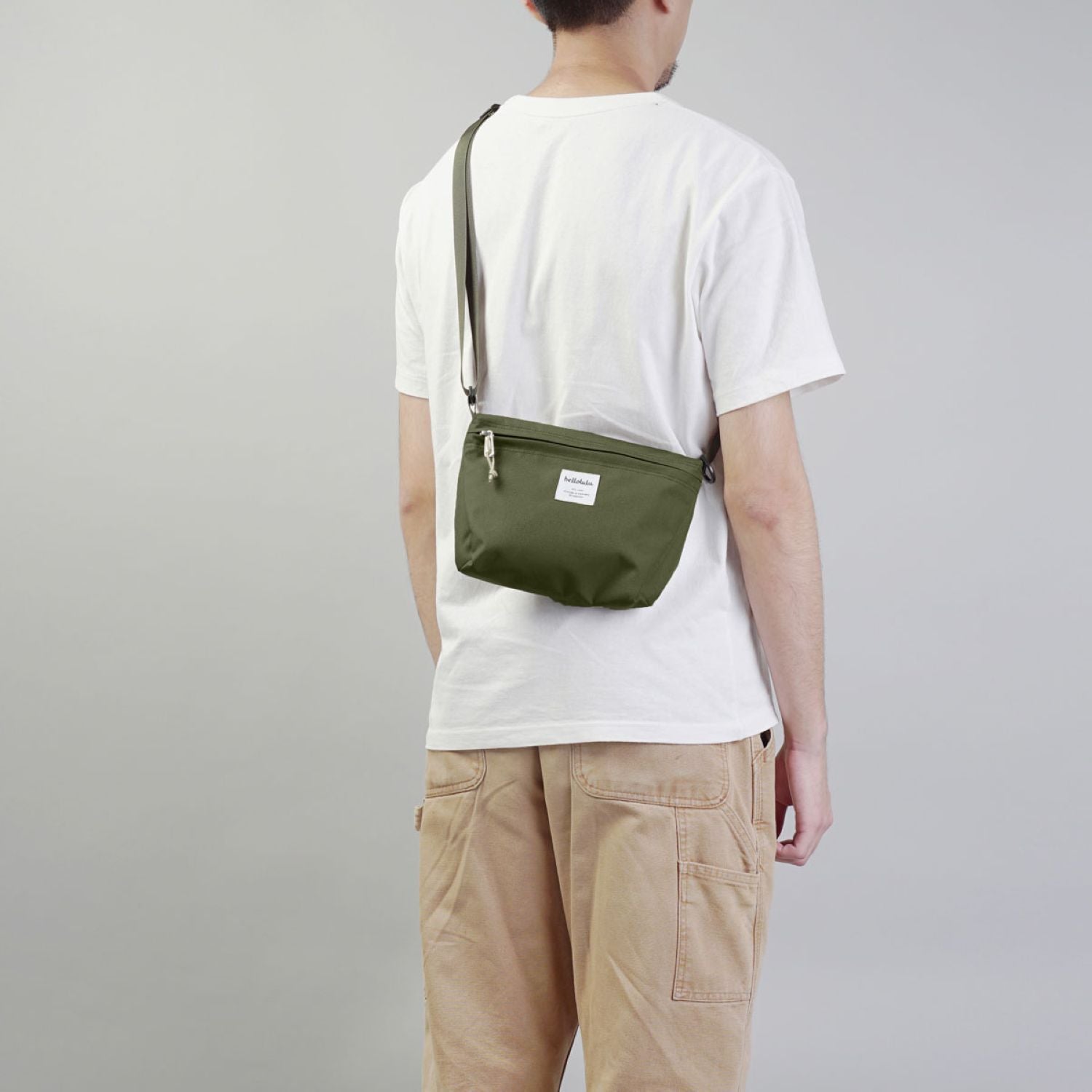 Hellolulu Cana Compact Utility Bag (Olive Green)