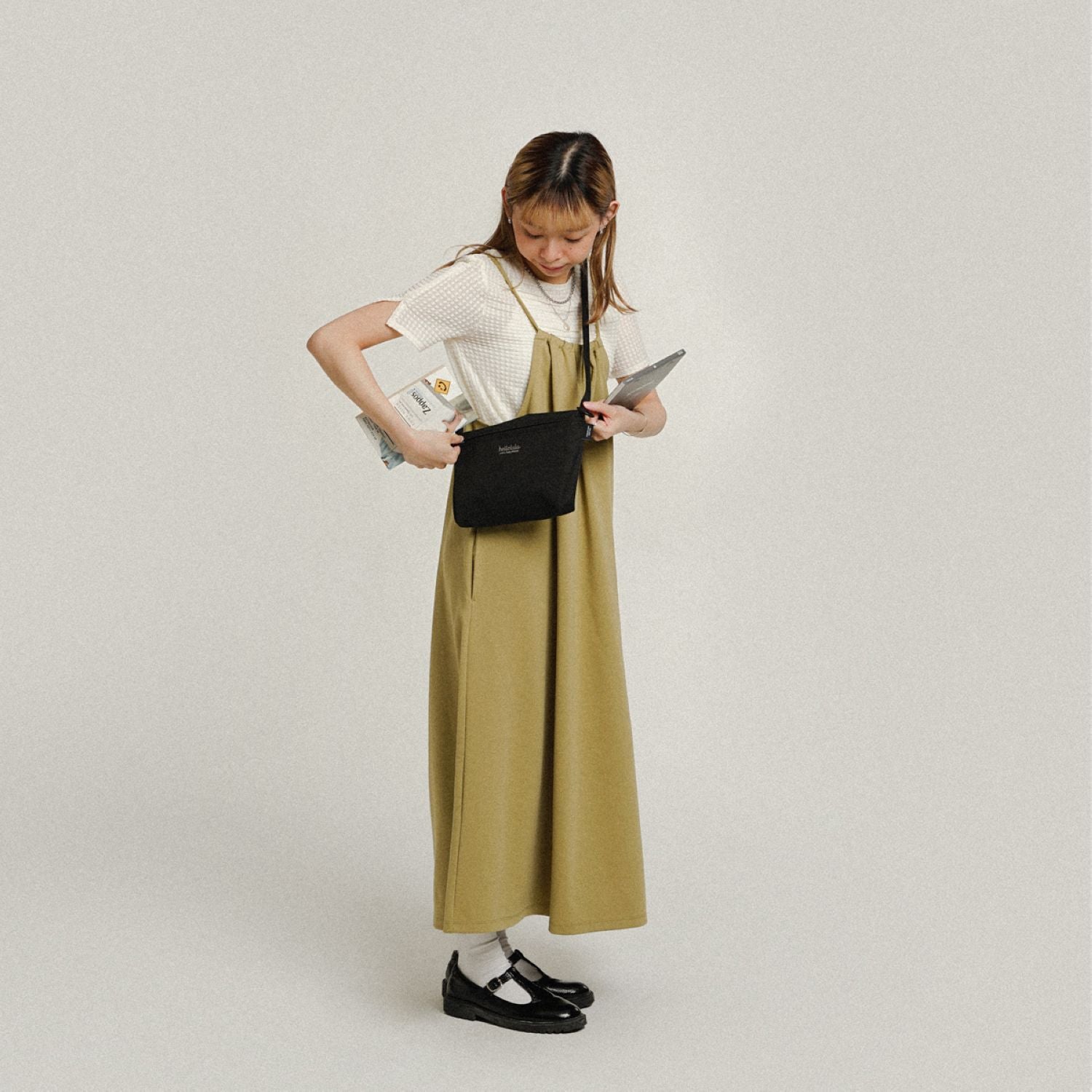 Hellolulu Cana Compact Utility Bag Recycled (Black)